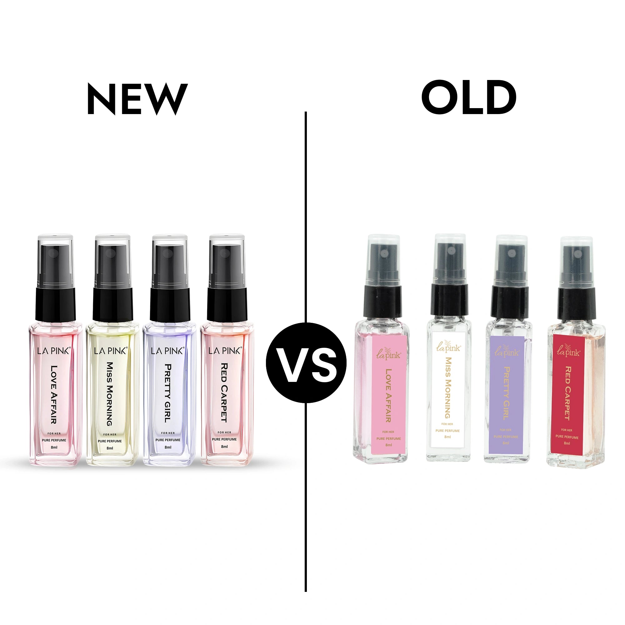 Women Gift Pack Pure Parfum (8ml x 4 Pcs)