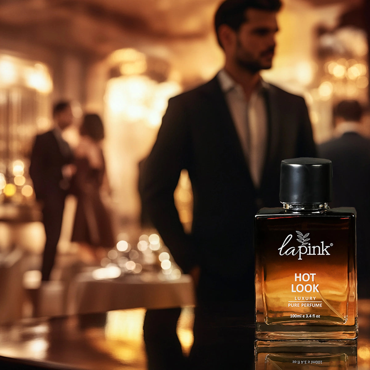 Perfume bottle labeled &