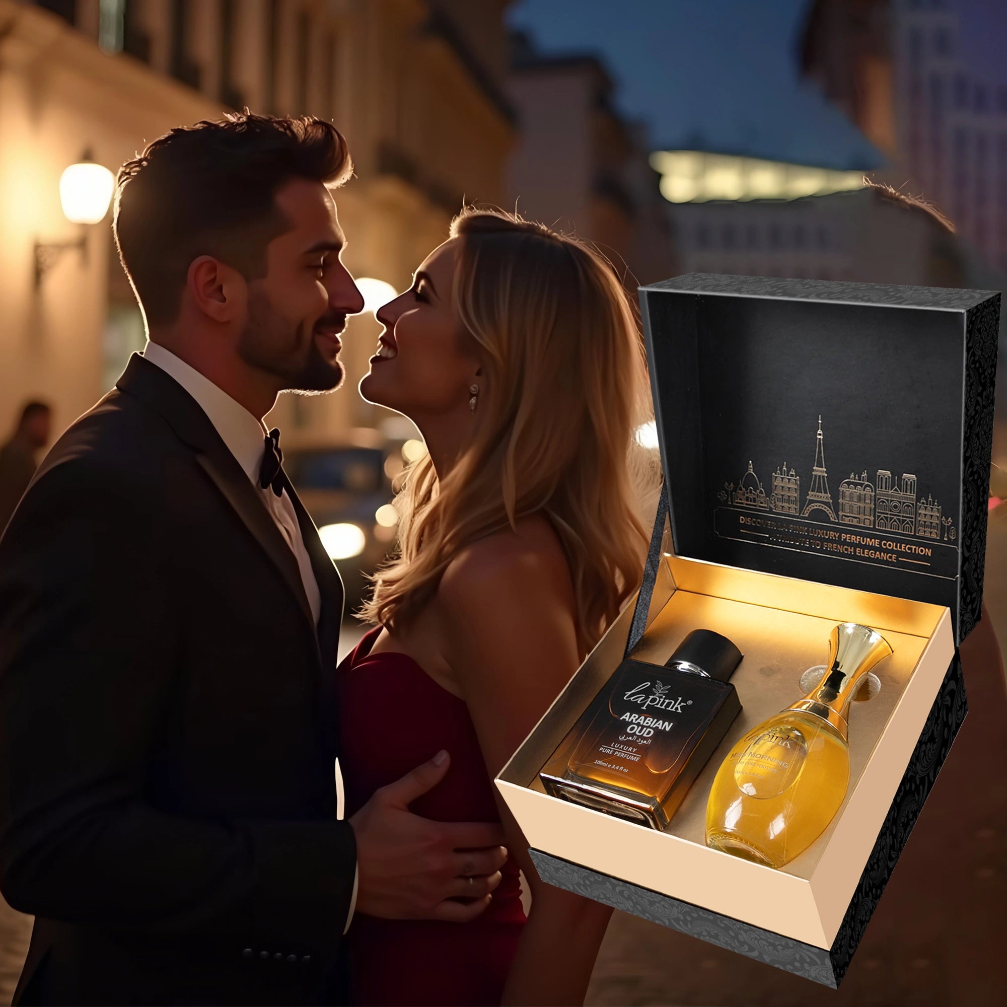Miss Morning & Arabian Oud Pure Perfume Gift Set