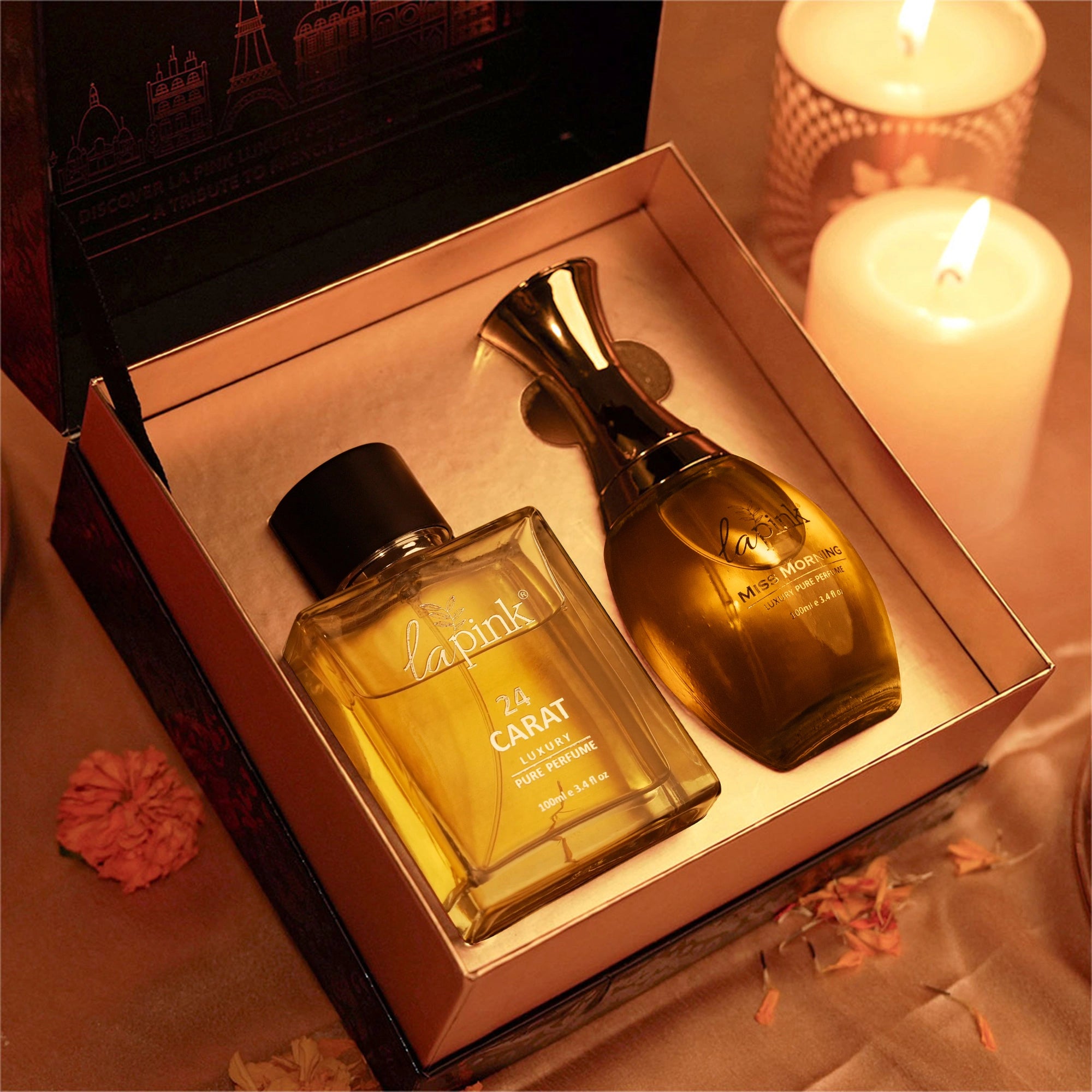 Miss Morning & 24 Carat Pure Perfume Gift Set