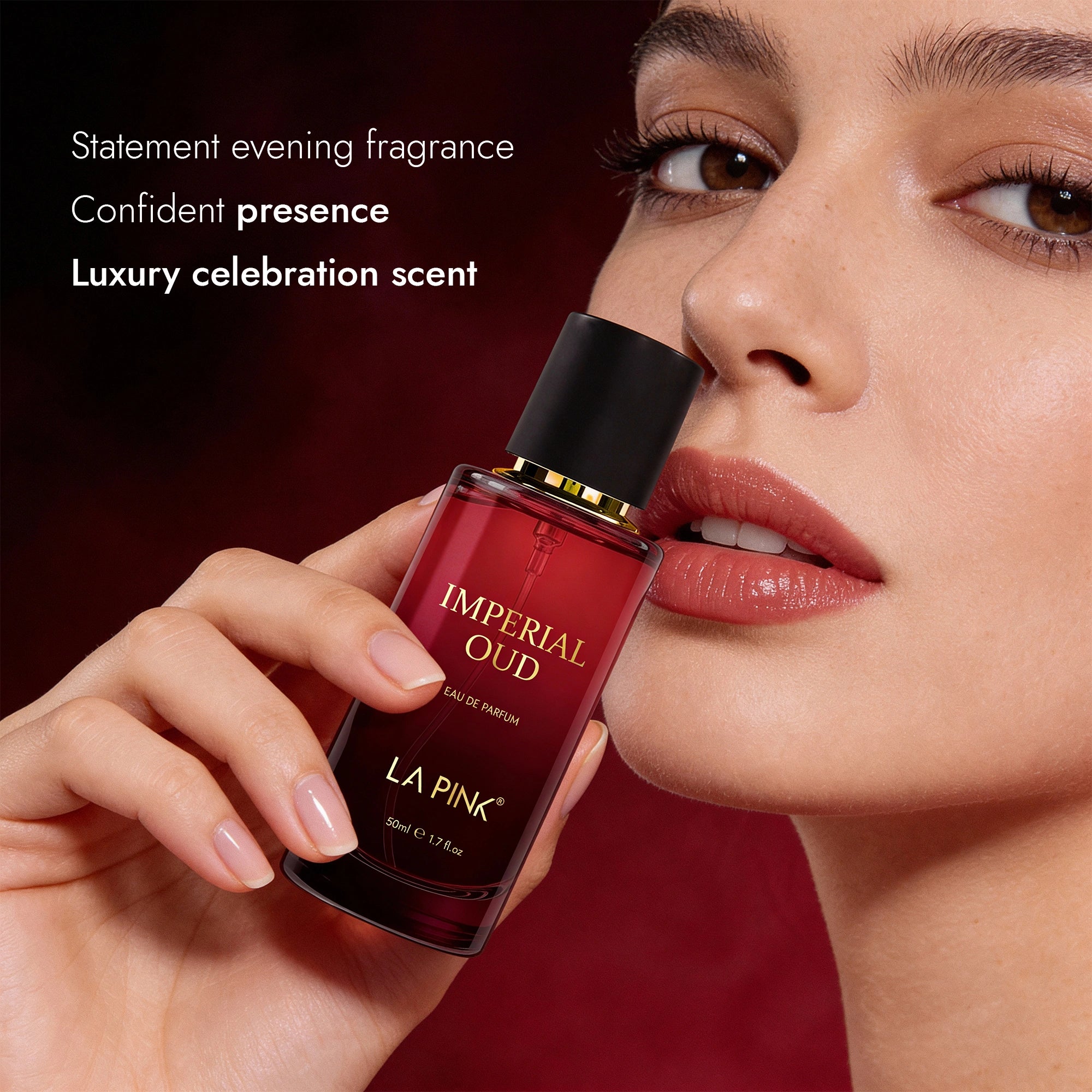 Perfume bottle labeled &