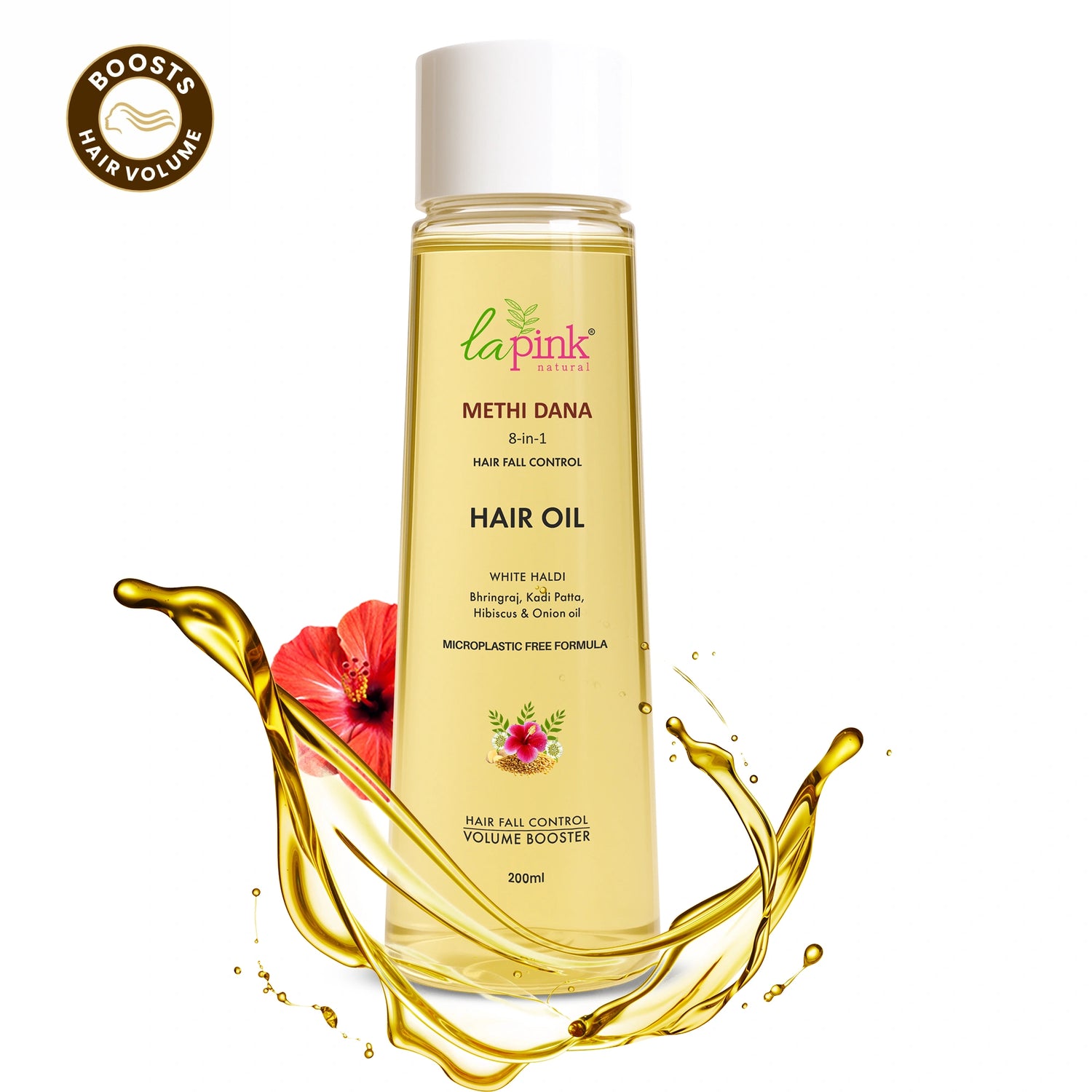 Methi Dana 8-in-1 Hair Oil For Volume Boosting