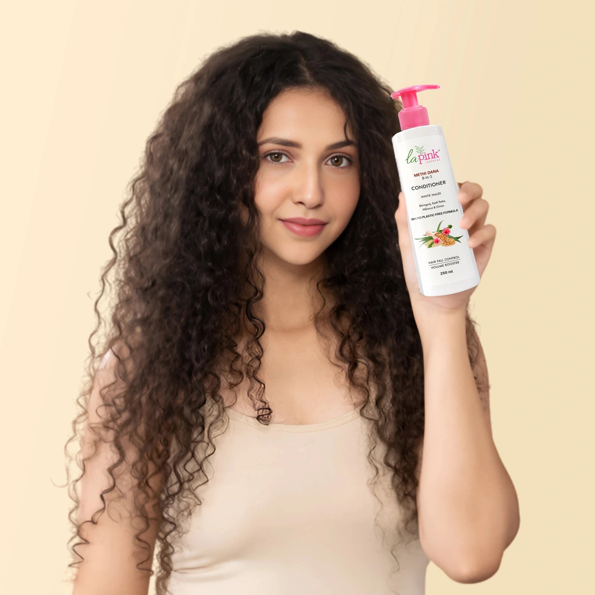 Control Hairfall & Frizz with Methi Dana 8-in-1 Conditioner