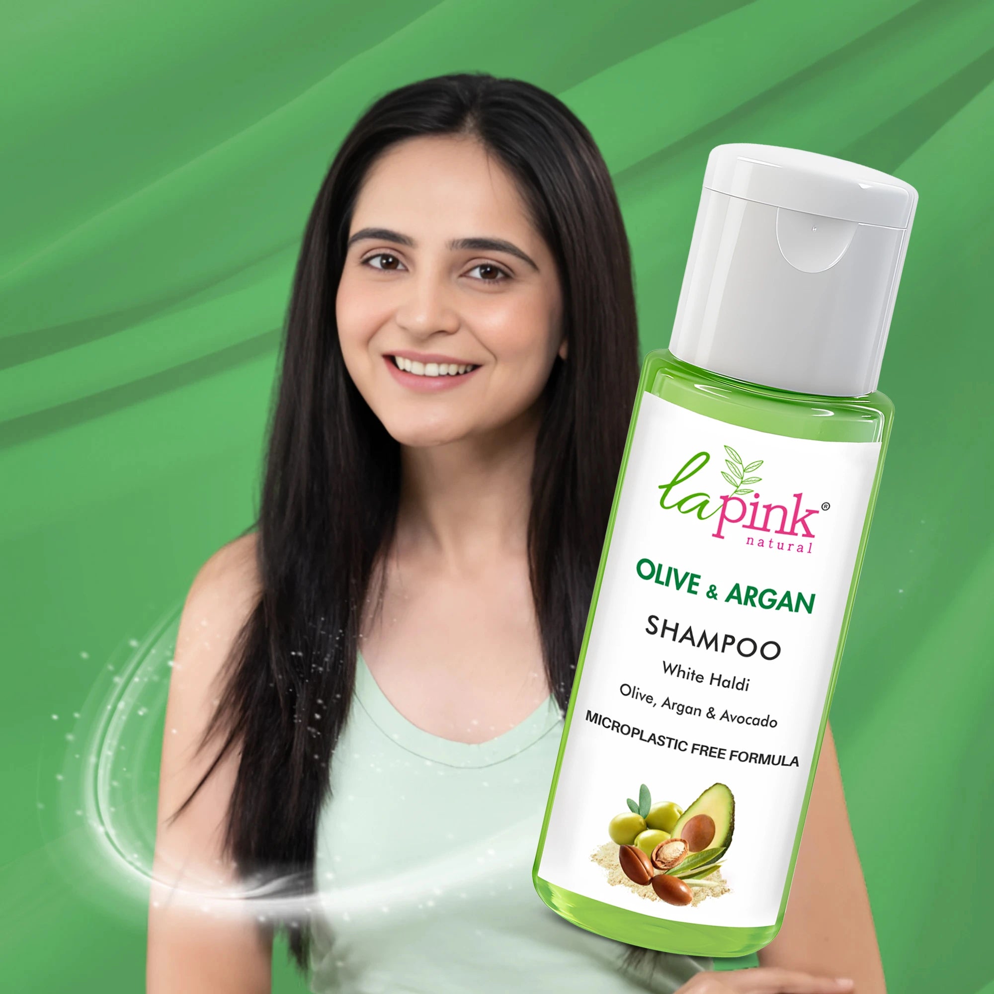 Olive & Argan Shampoo for Smooth and Shiny Hair