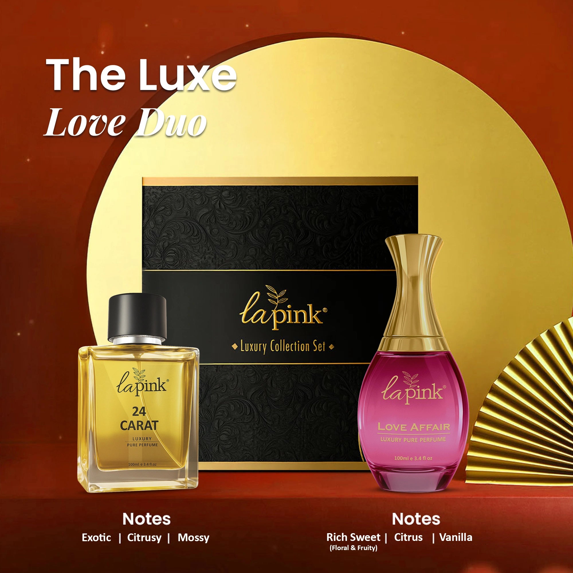 Love Affair & 24 Carat Pure Perfume Gift Set