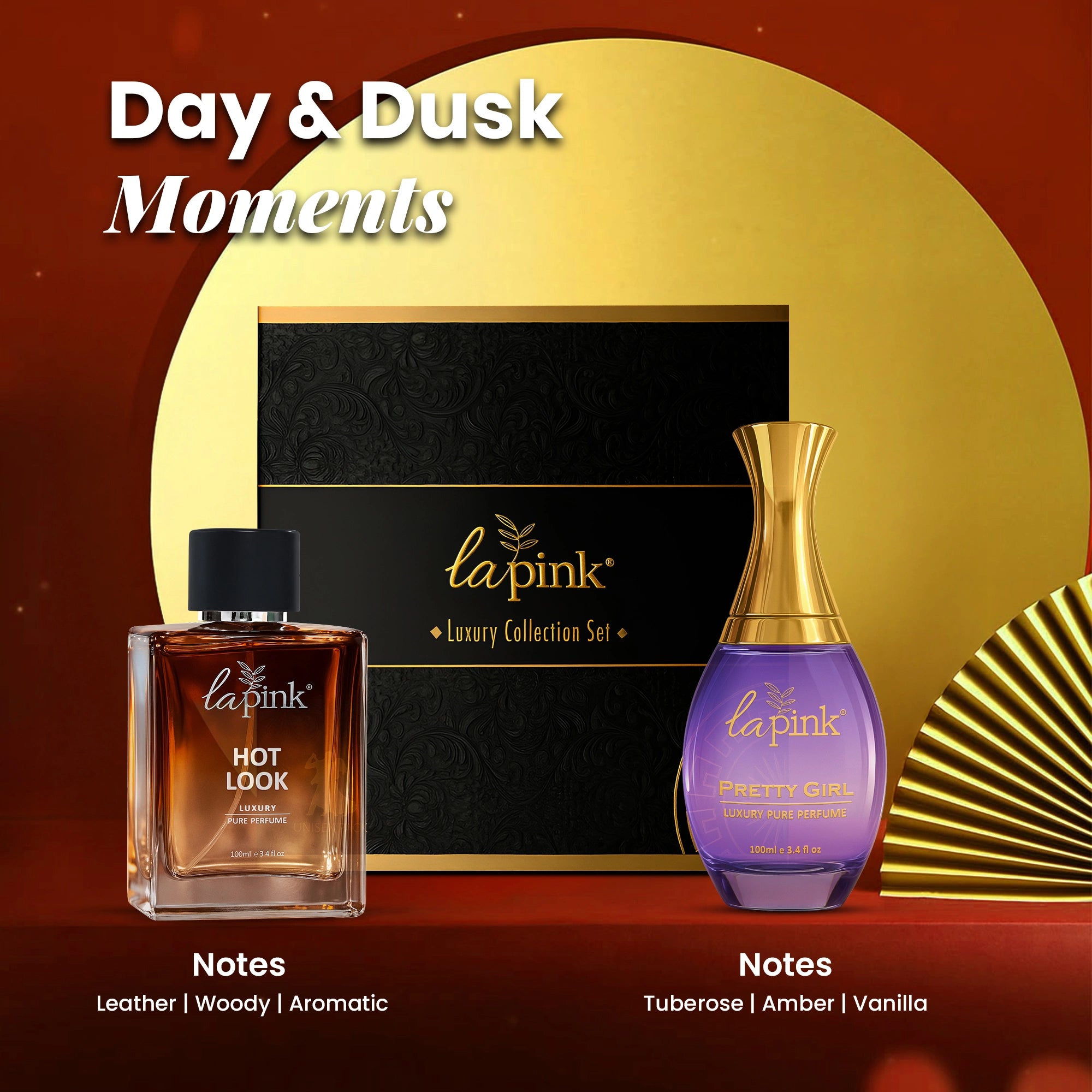 Pretty Girl & Hot Look Pure Perfume Gift Set