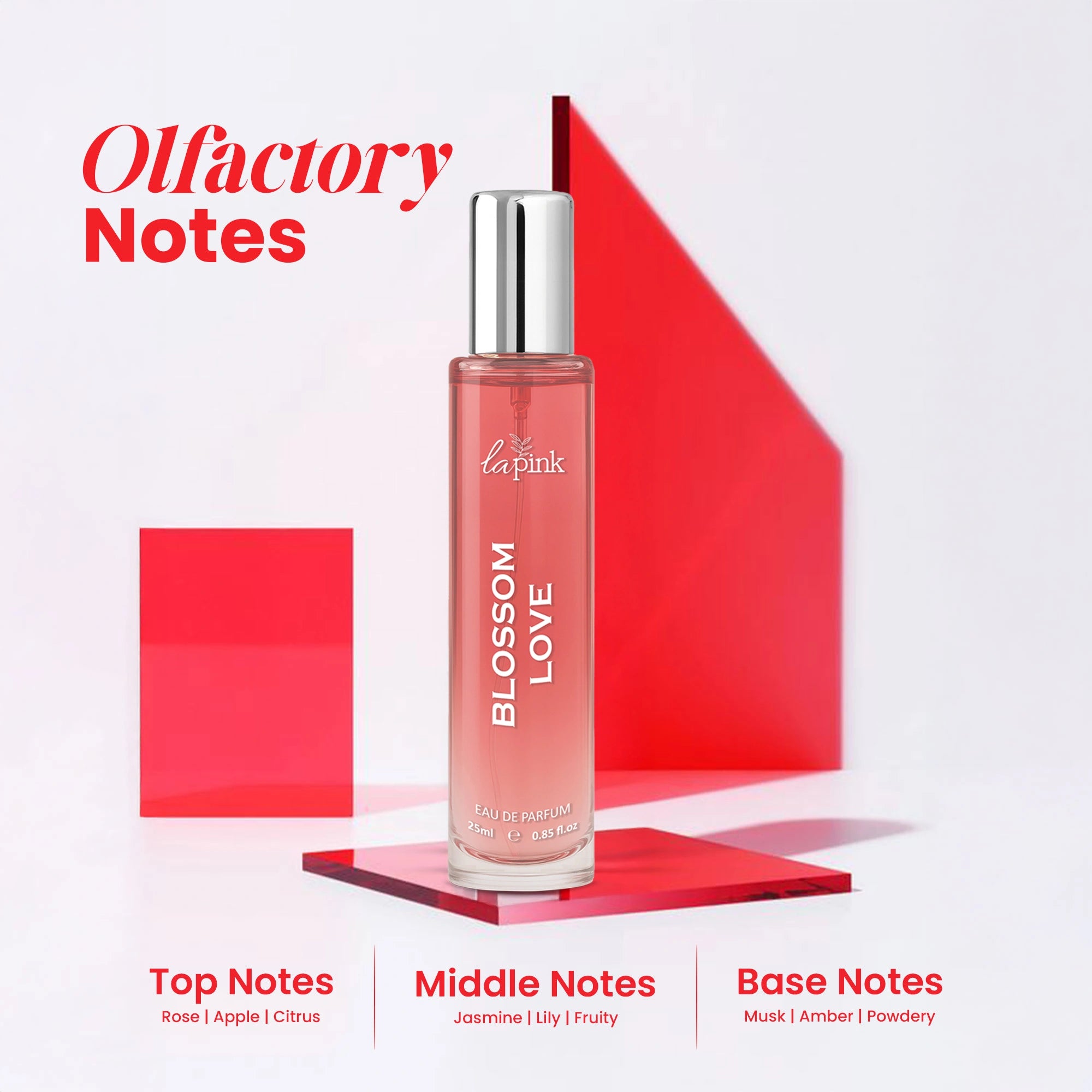 La Pink Silver Collection Unisex EDP Perfume Gift Set