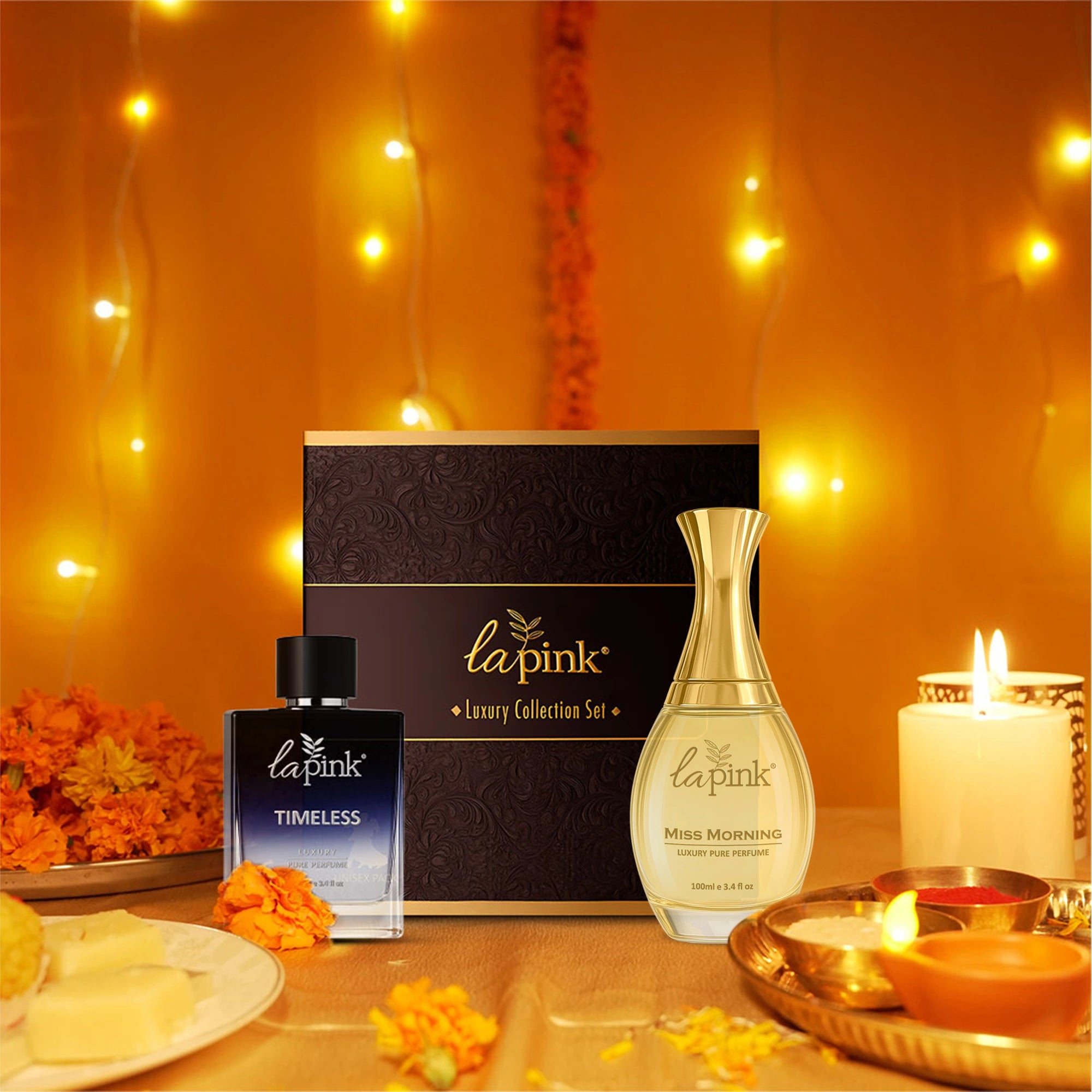 Timeless & Miss Morning Pure Perfume Gift Set