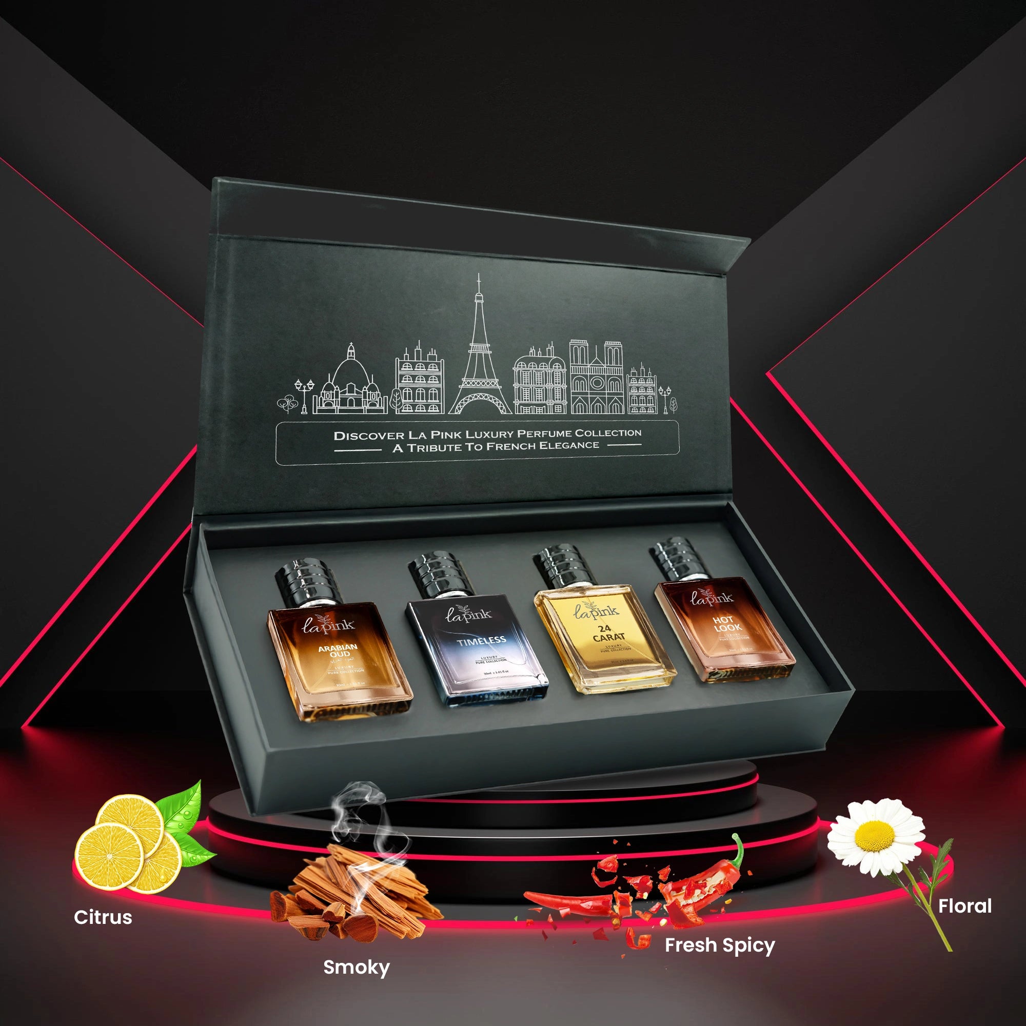 Men Gift Pack Pure Parfum (30ml x 4Pcs)