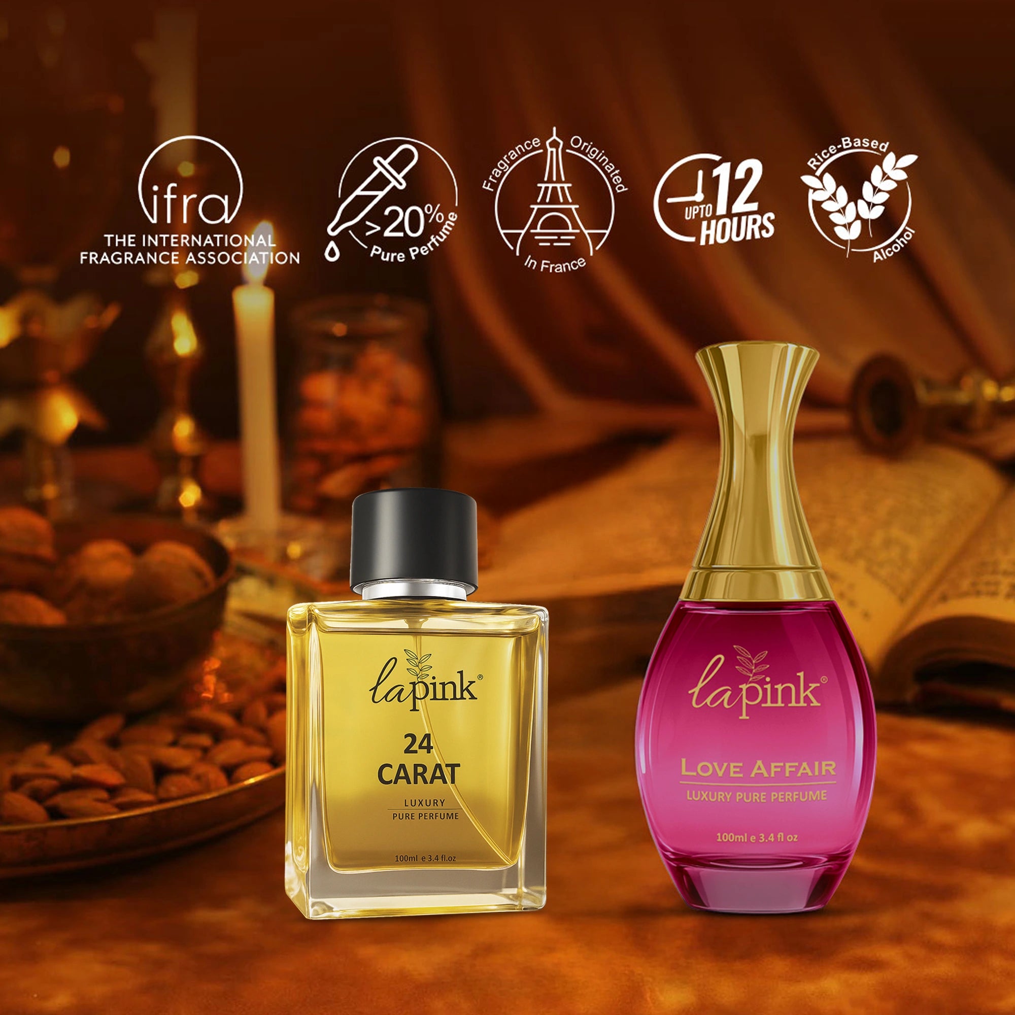 Love Affair & 24 Carat Pure Perfume Gift Set