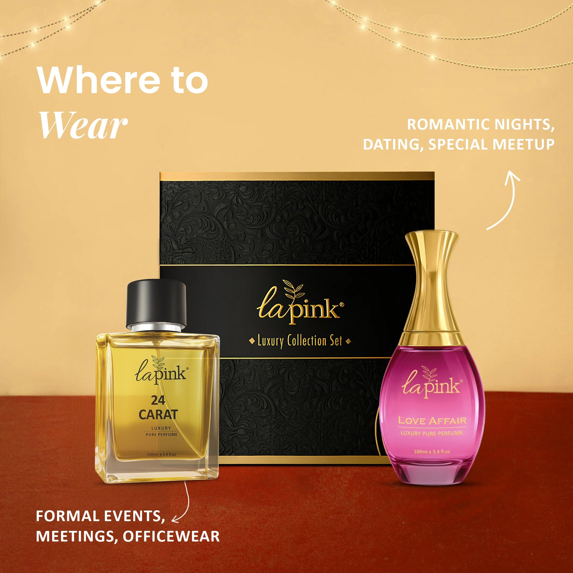 Love Affair & 24 Carat Pure Perfume Gift Set