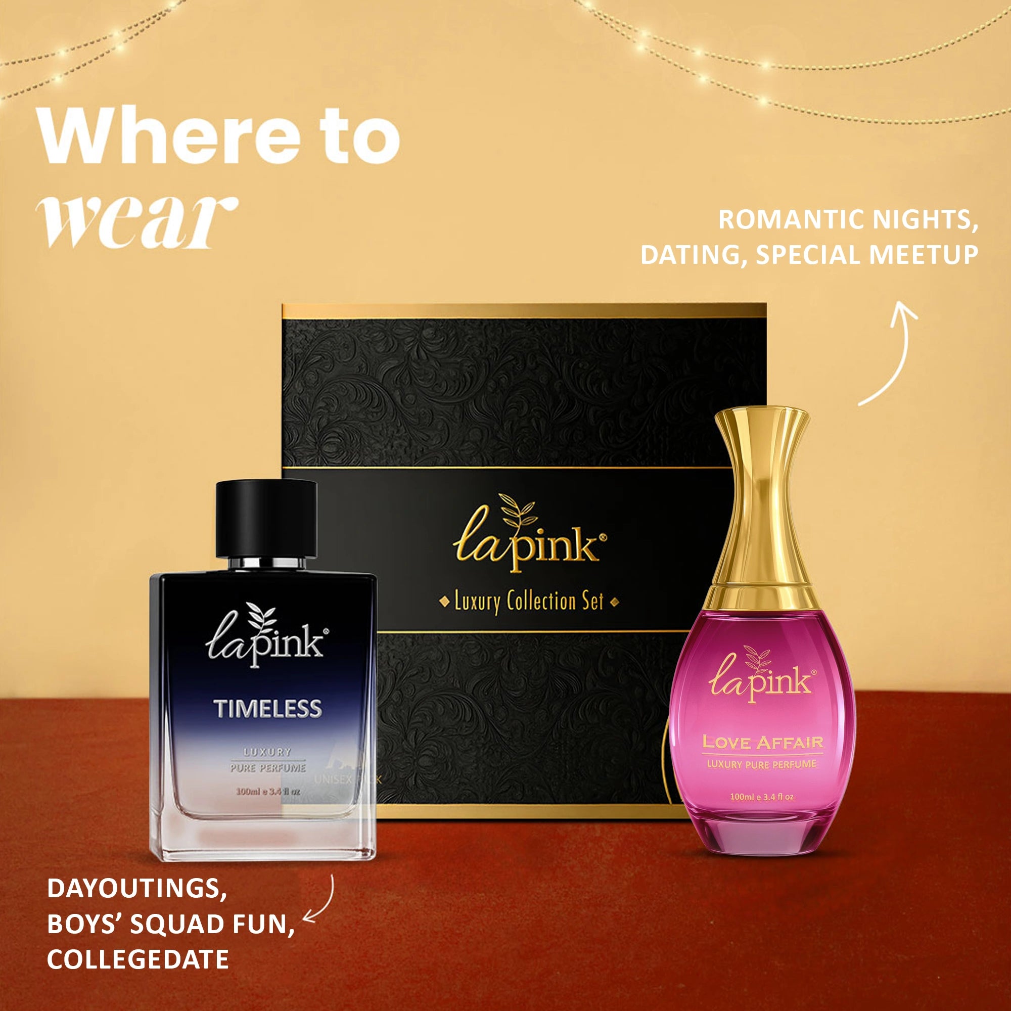 Love Affair & Timeless Pure Perfume Gift Set