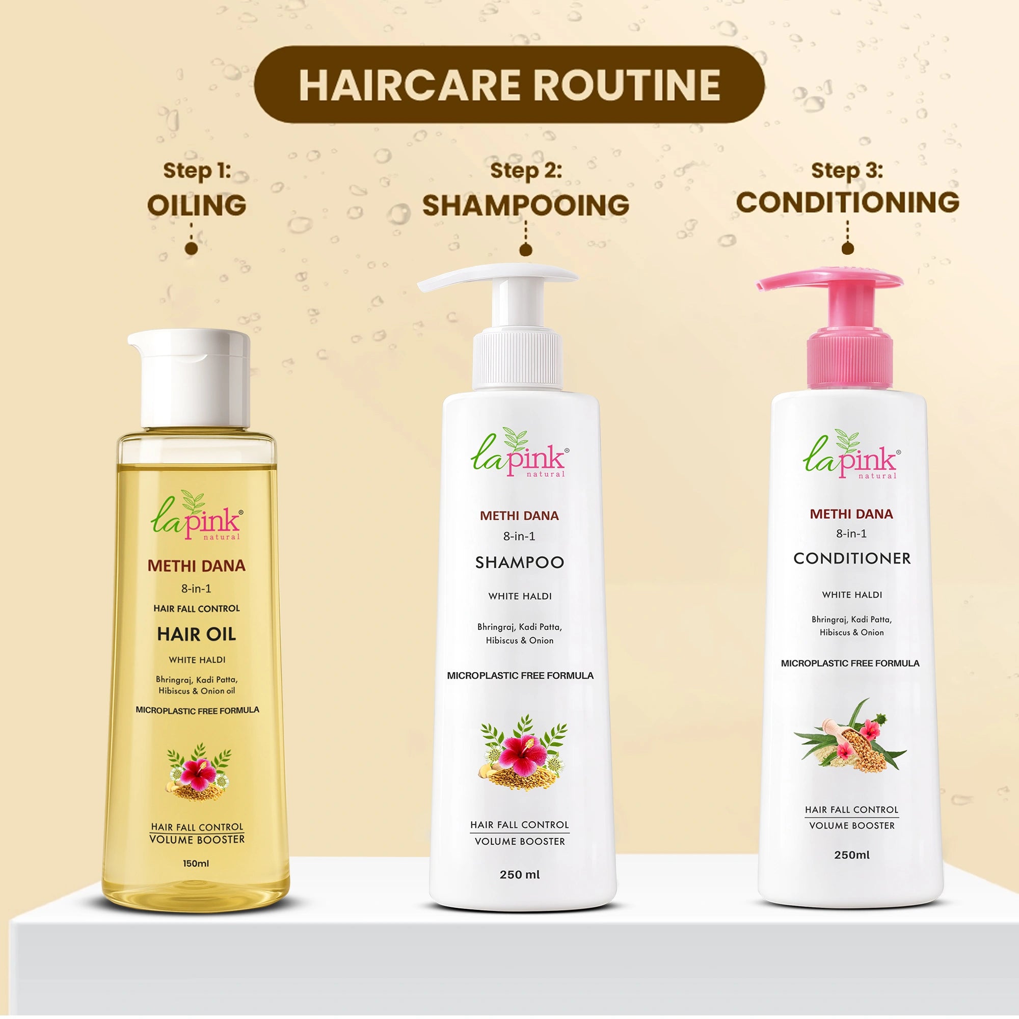Methi Dana 8-in-1 Hair Oil For Volume Boosting