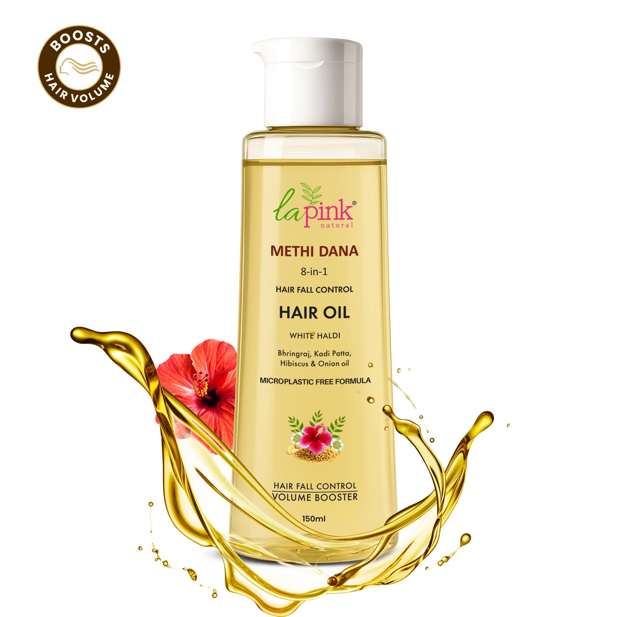 Methi Dana 8-in-1 Hair Oil For Volume Boosting