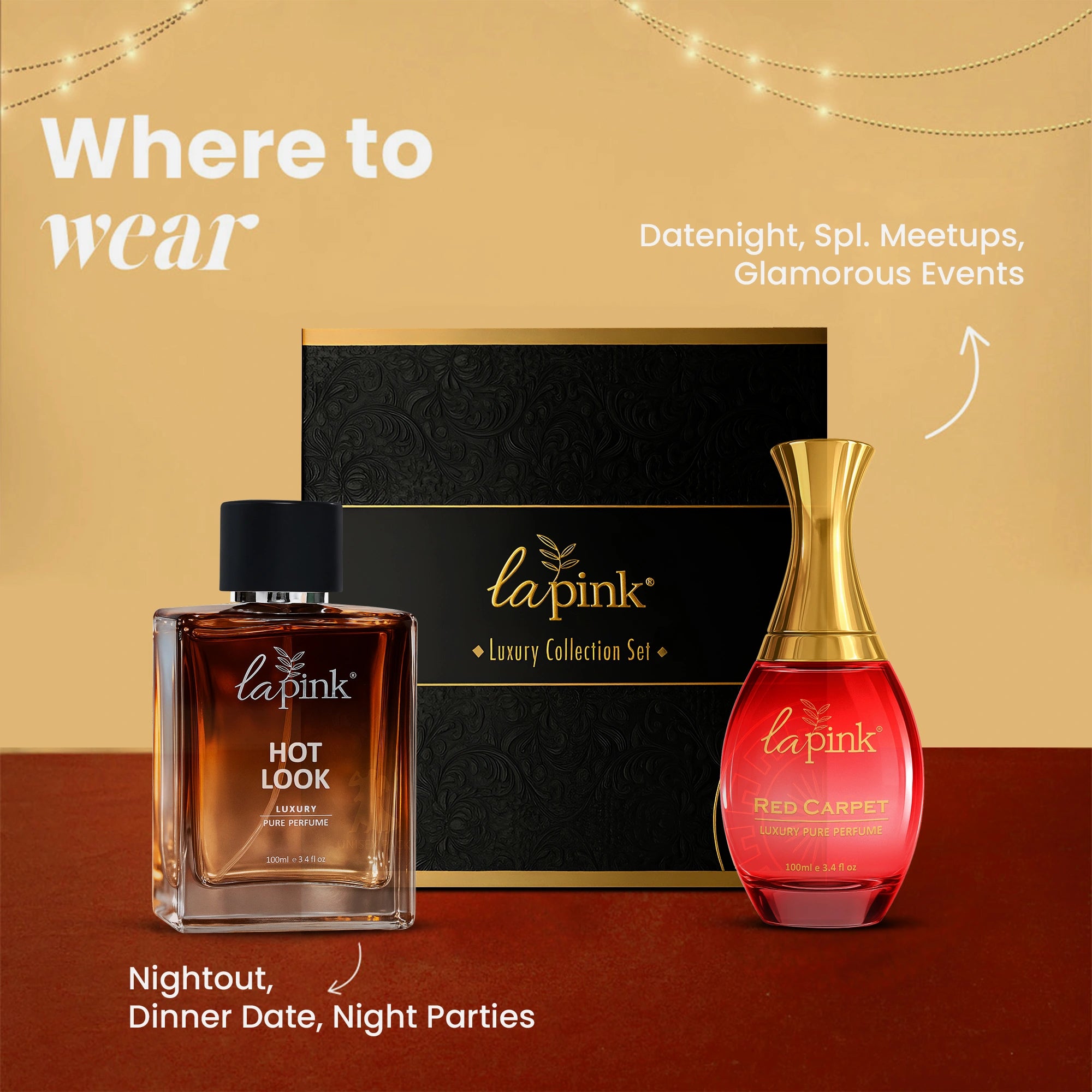 Hot Look & Red Carpet Pure Perfume Gift Set