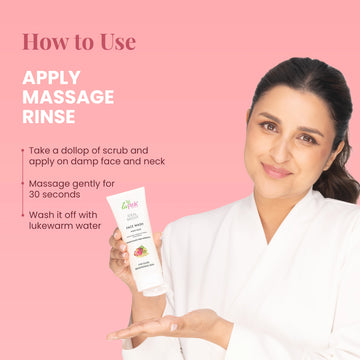 Tan removal Ideal Bright Face Scrub for Glass Like Skin