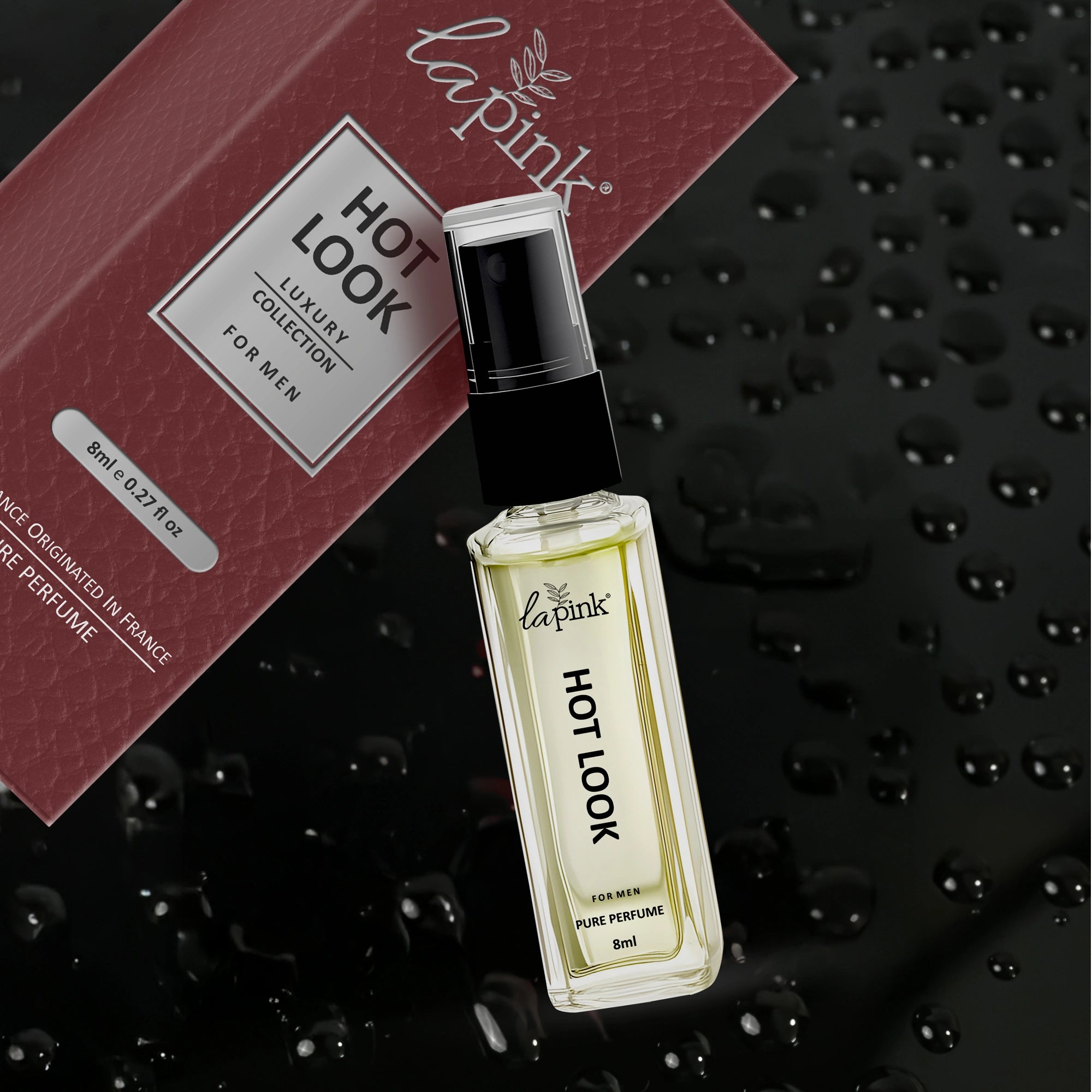 Hot Look French Luxury Pure Perfume for Men - 8ml