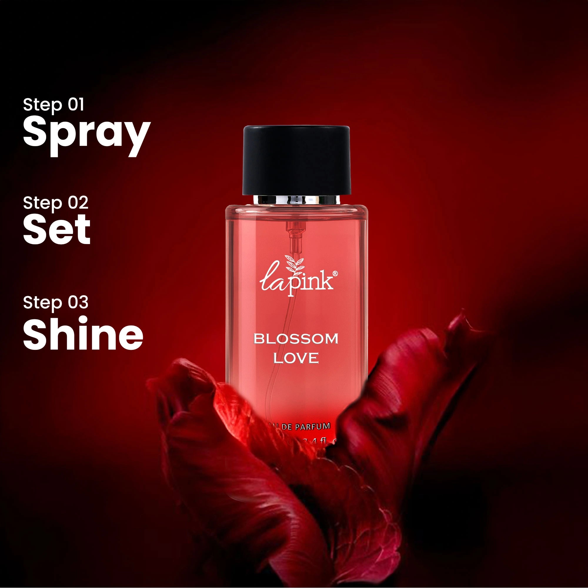 La Pink Blossom Love French Luxury Perfume 100 ML