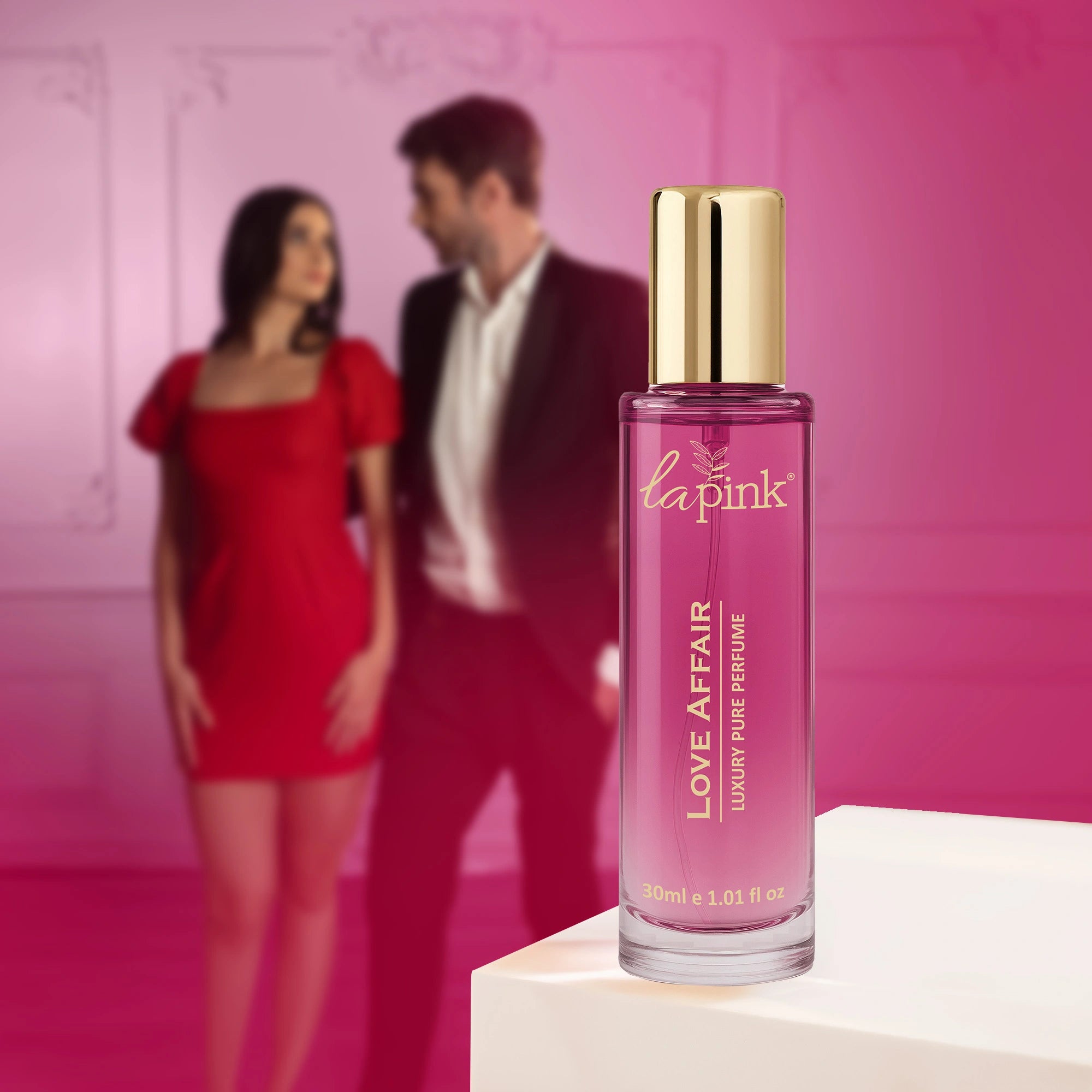 Perfume bottle labeled &