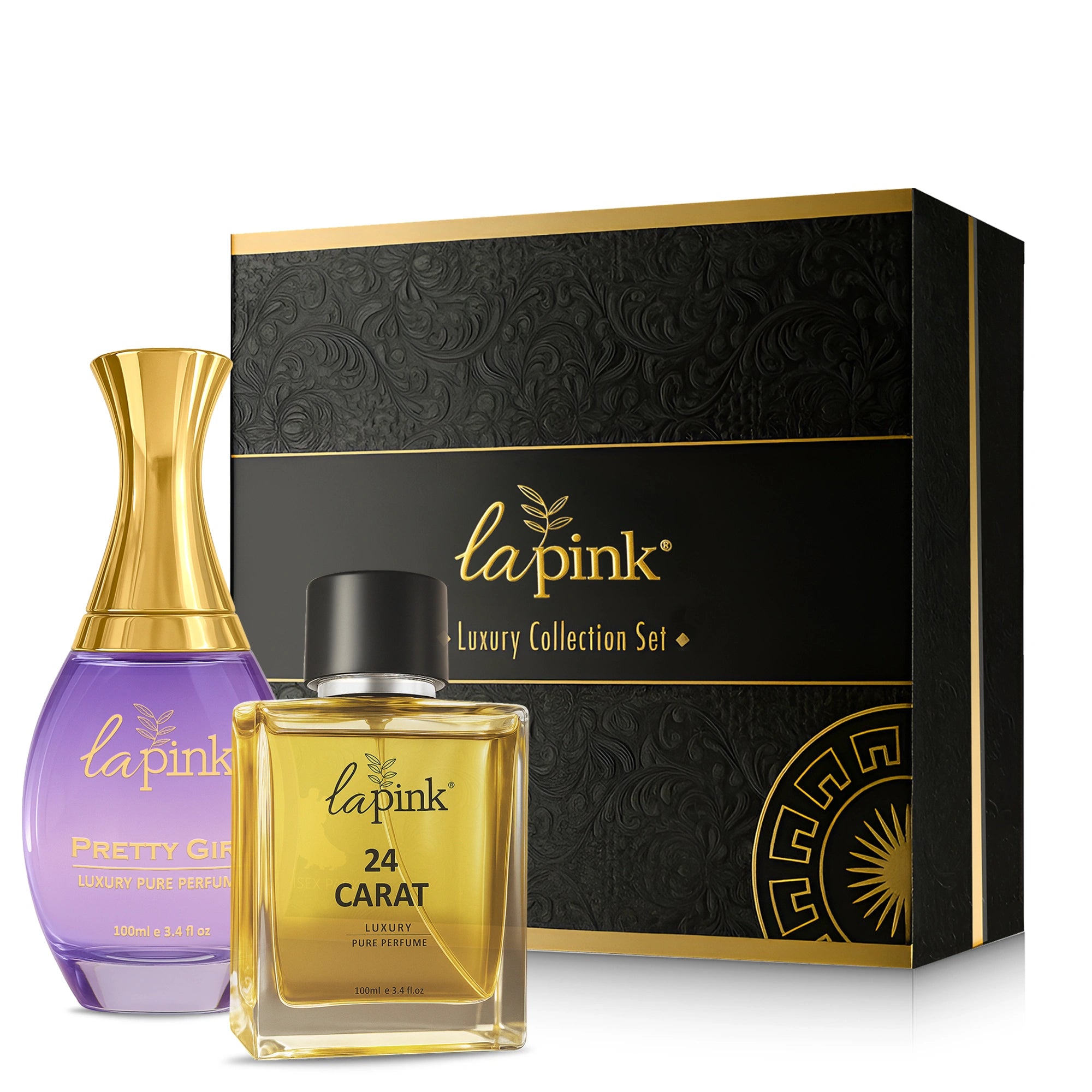 24 Carat & Pretty Girl Pure Perfume Gift Set