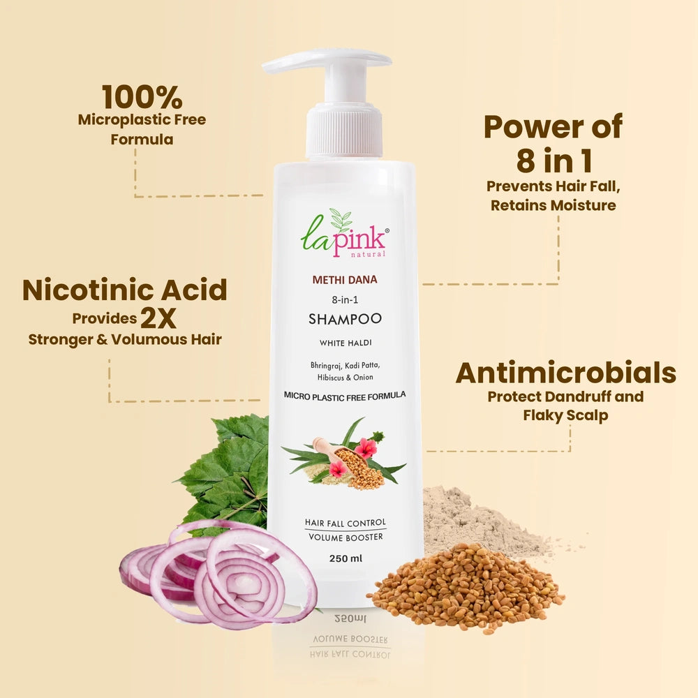 Methi Dana 8-in-1 Hair Fall Control Duo