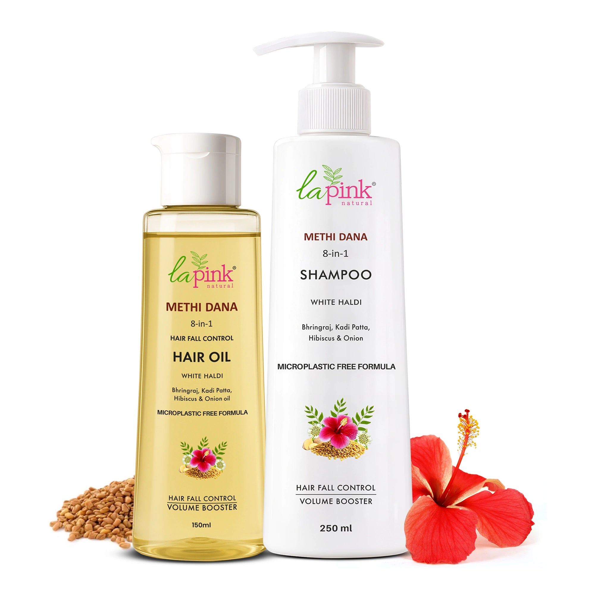 Methi Dana 8-in-1 Hair Fall Control Duo