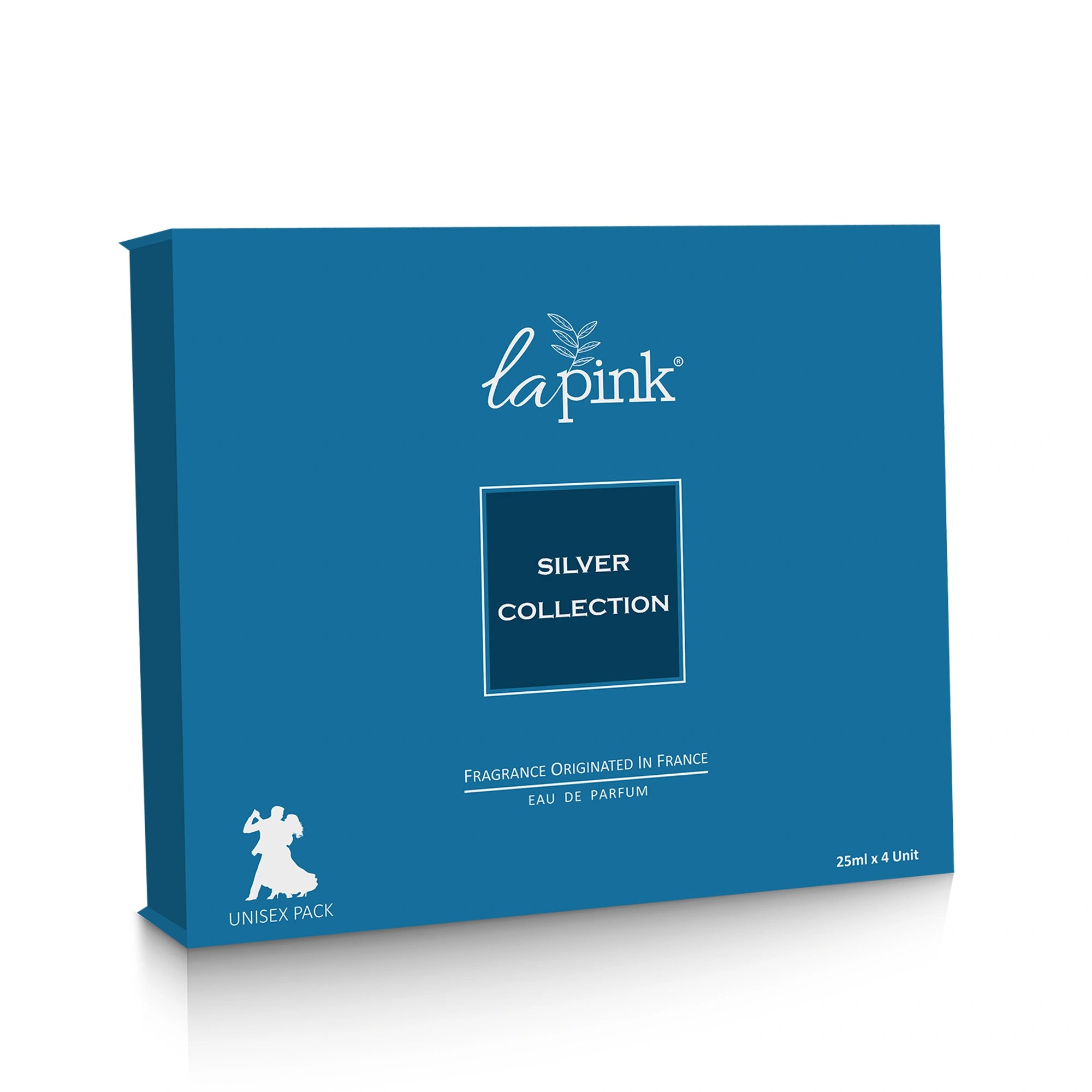 La Pink Silver Collection Unisex EDP Perfume Gift Set