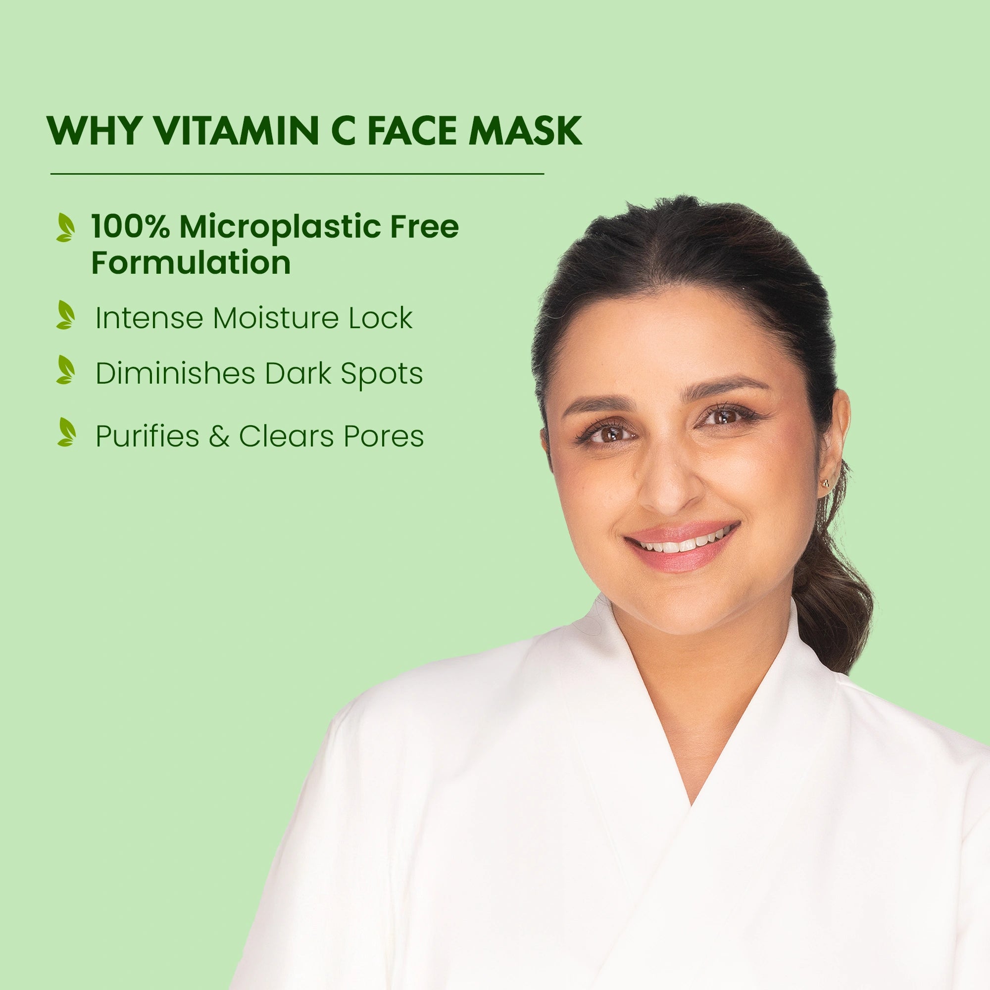 Vitamin C Face Mask with White Haldi for Glowing and Radiant Skin