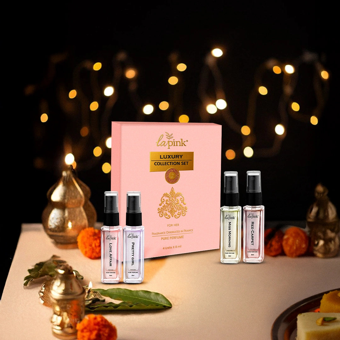La Pink Perfume Women Gift Pack 4 Pcs