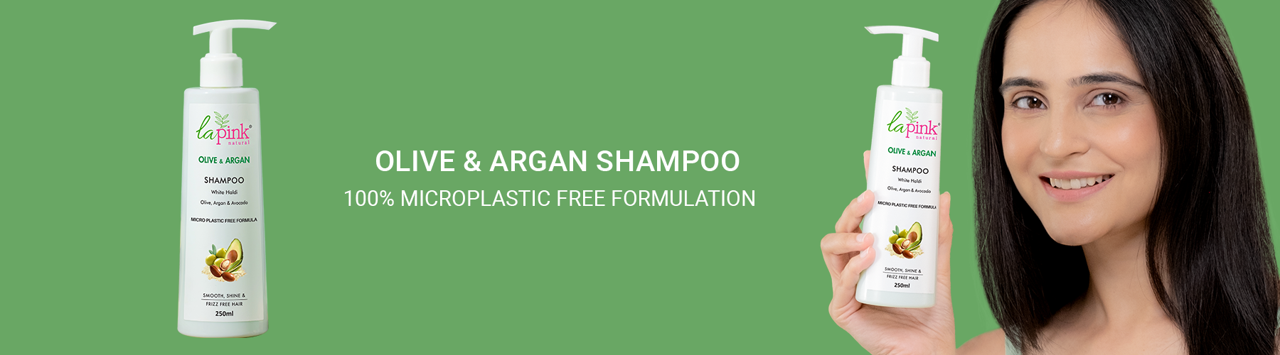 La Pink Olive & Argan Shampoo