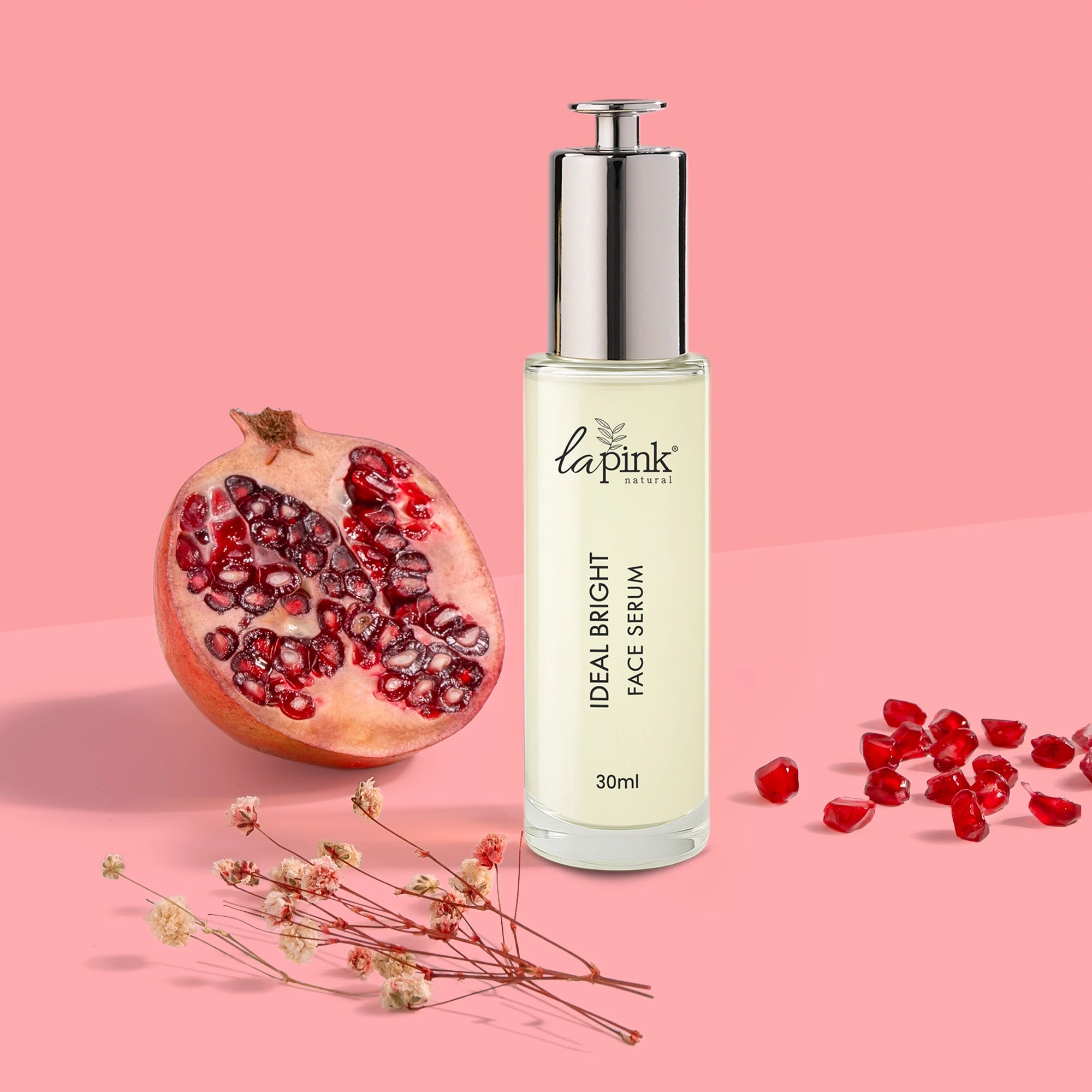 Ideal Bright Face Serum with White Haldi & Sea Lettuce flakes for Brightened Glass Skin