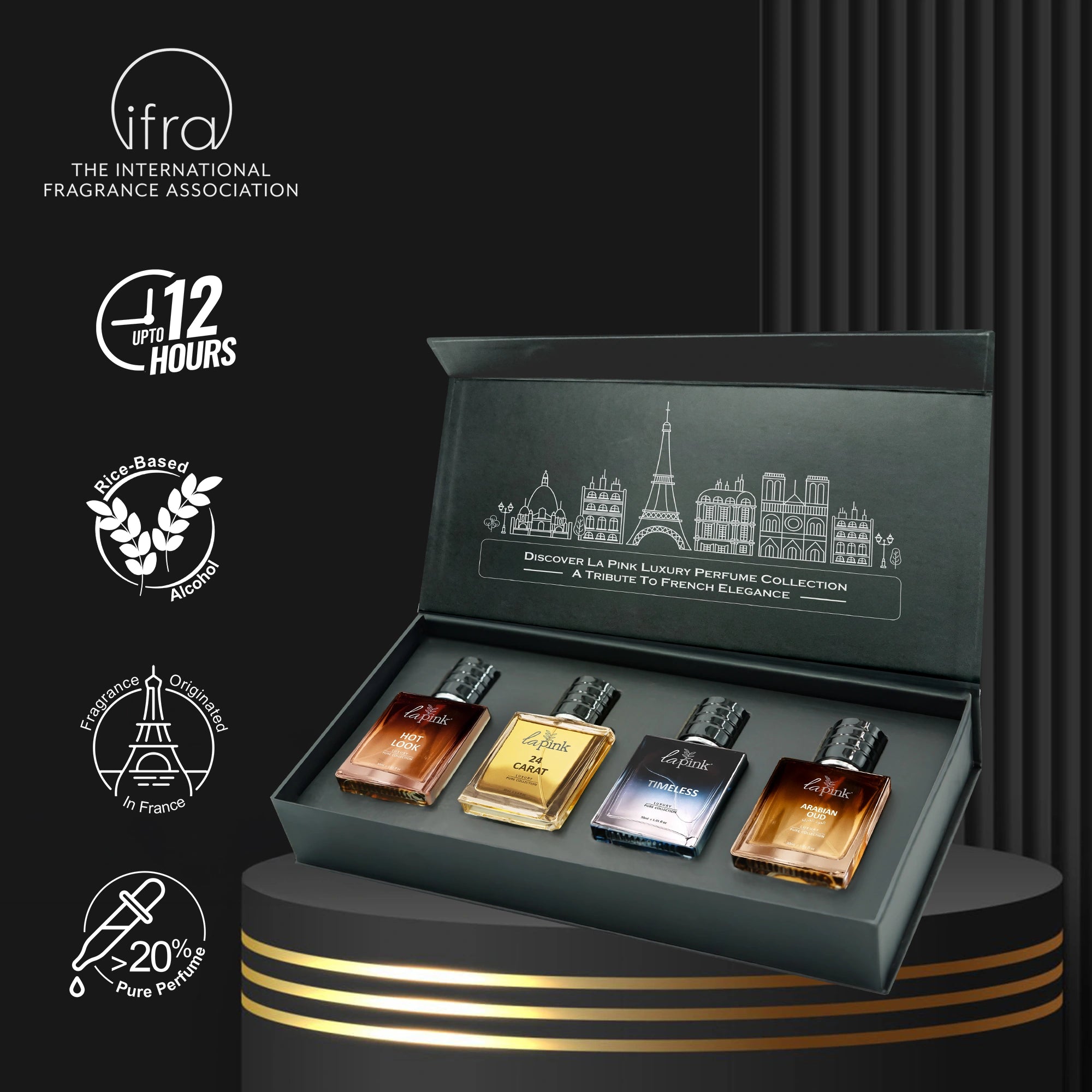 Men Gift Pack Pure Parfum (30ml x 4Pcs)