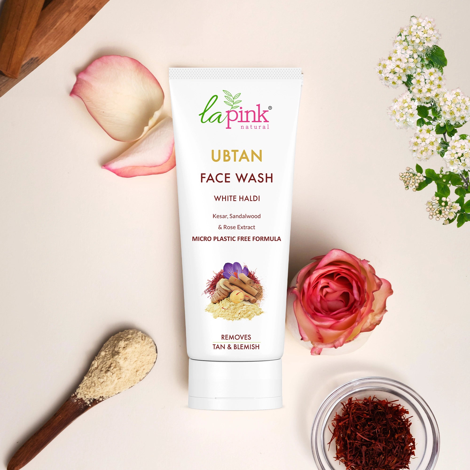 Ubtan Soap Free Face Wash for Tan Removal