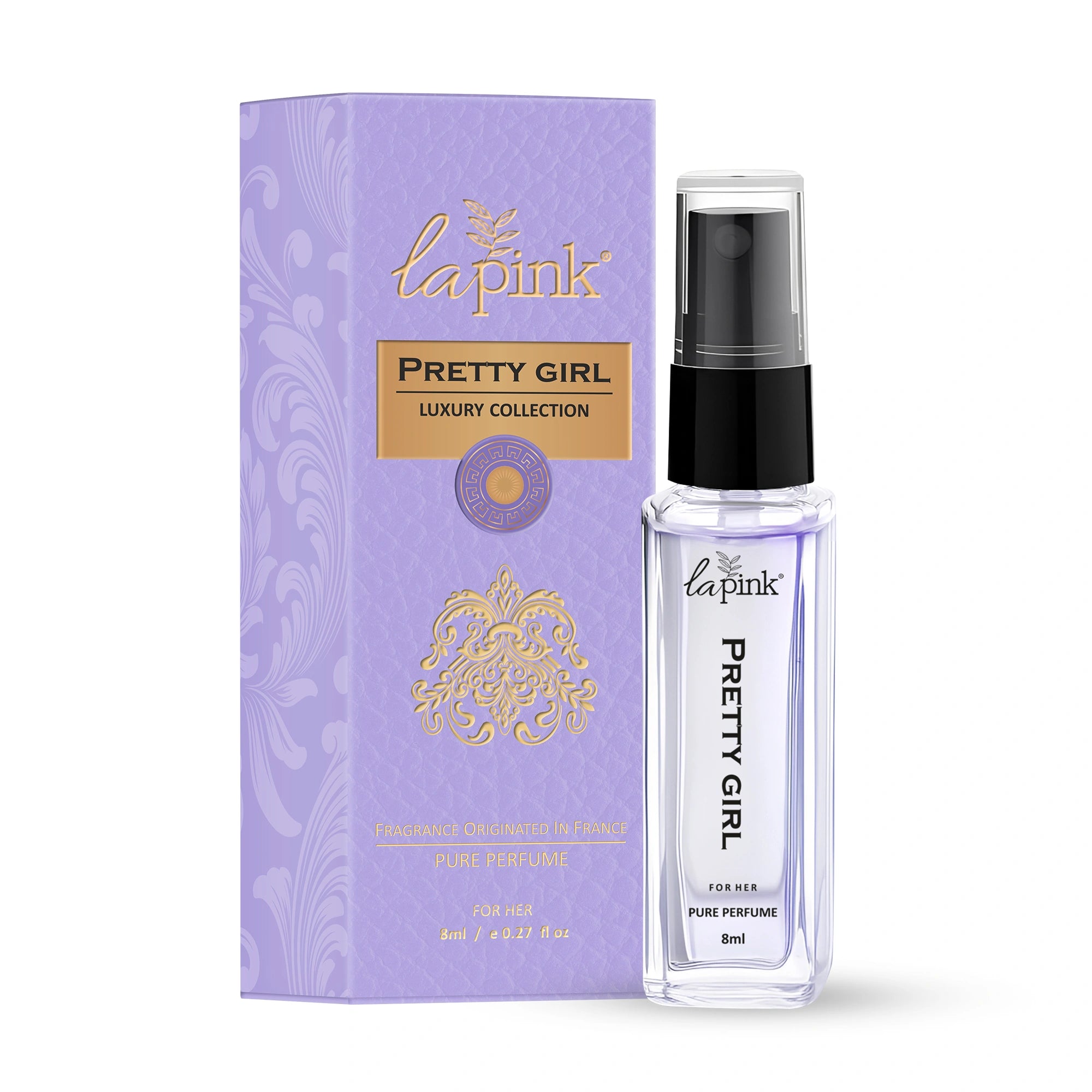 Pretty Girl French Luxury Pure Perfume for Women - 8ml