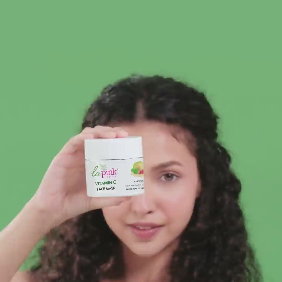 Vitamin C Face Mask with White Haldi for Glowing and Radiant Skin