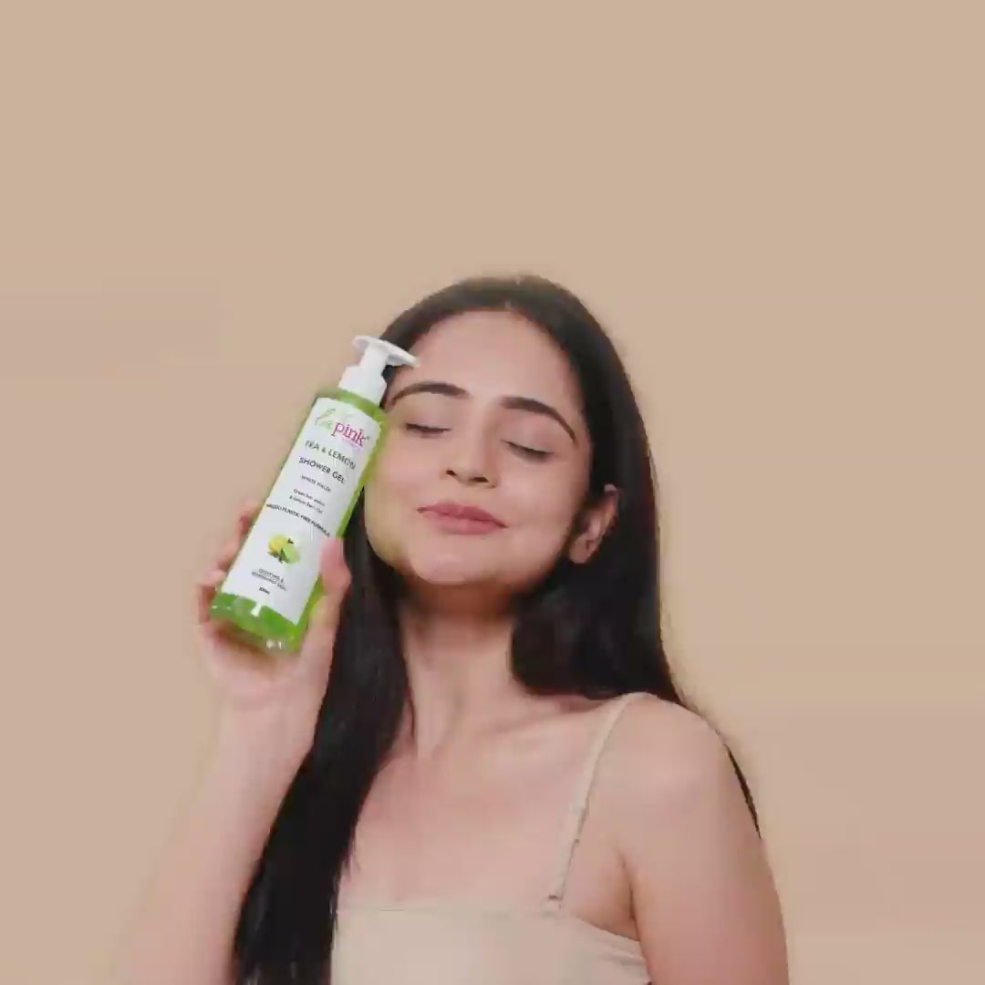 Glowing & Refreshing Skin with La Pink Tea & Lemon Shower Gel
