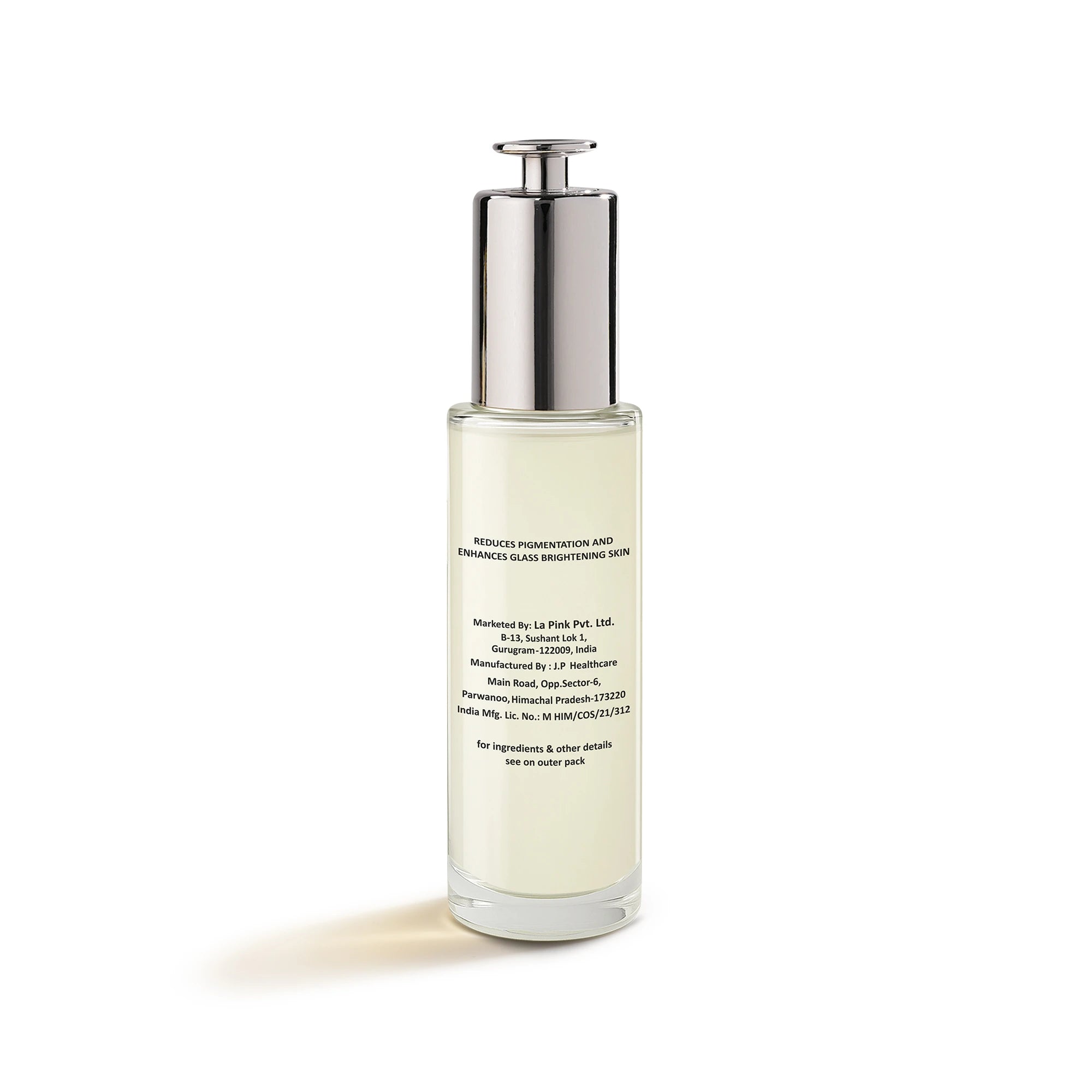 Ideal Bright Face Serum with White Haldi & Sea Lettuce flakes for Brightened Glass Skin