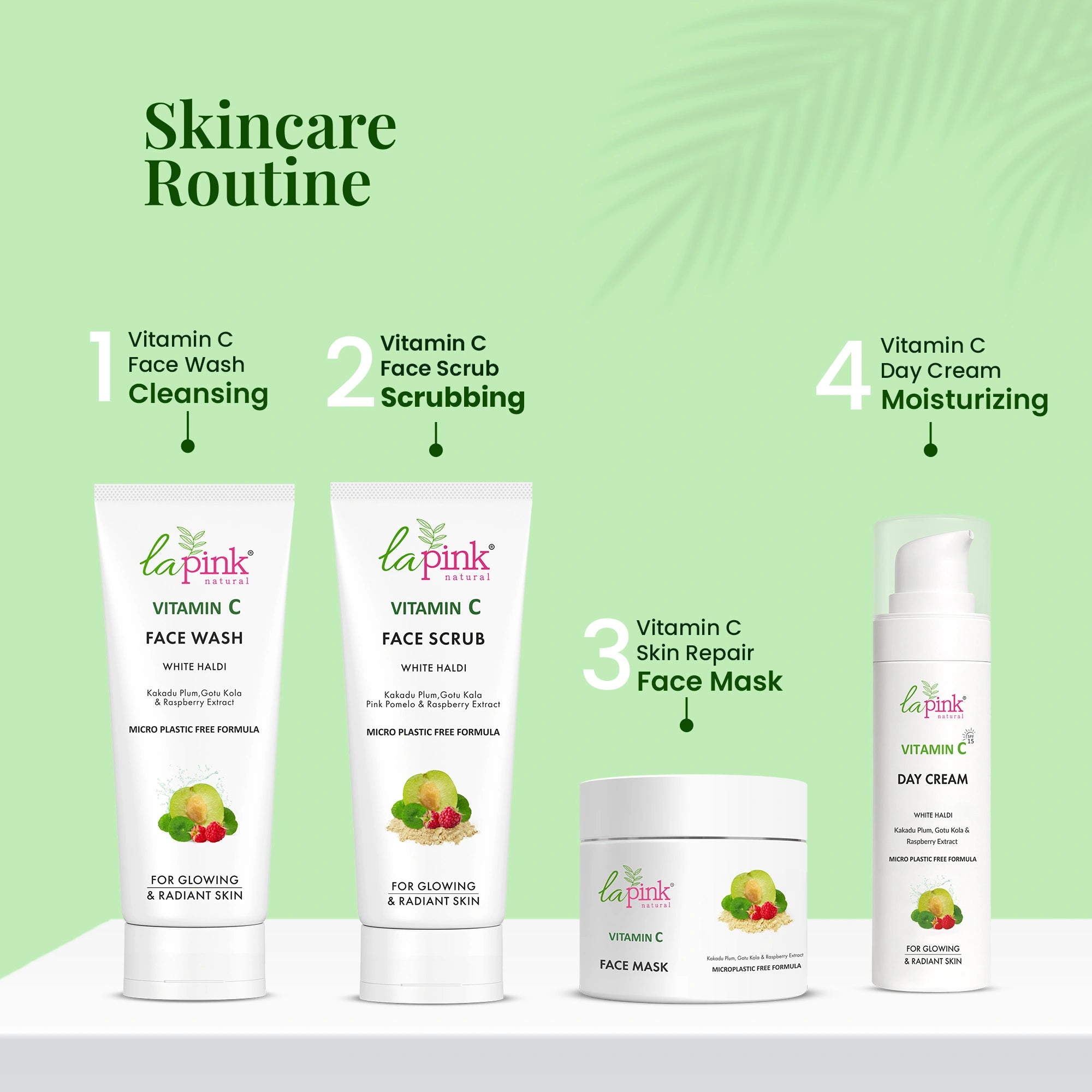 Vitamin C Face Mask with White Haldi for Glowing and Radiant Skin