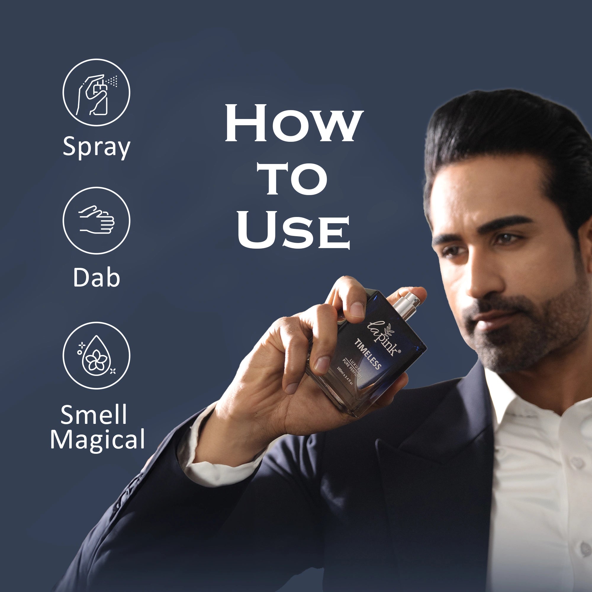 Timeless French Luxury Pure Perfume for Men - 100ml