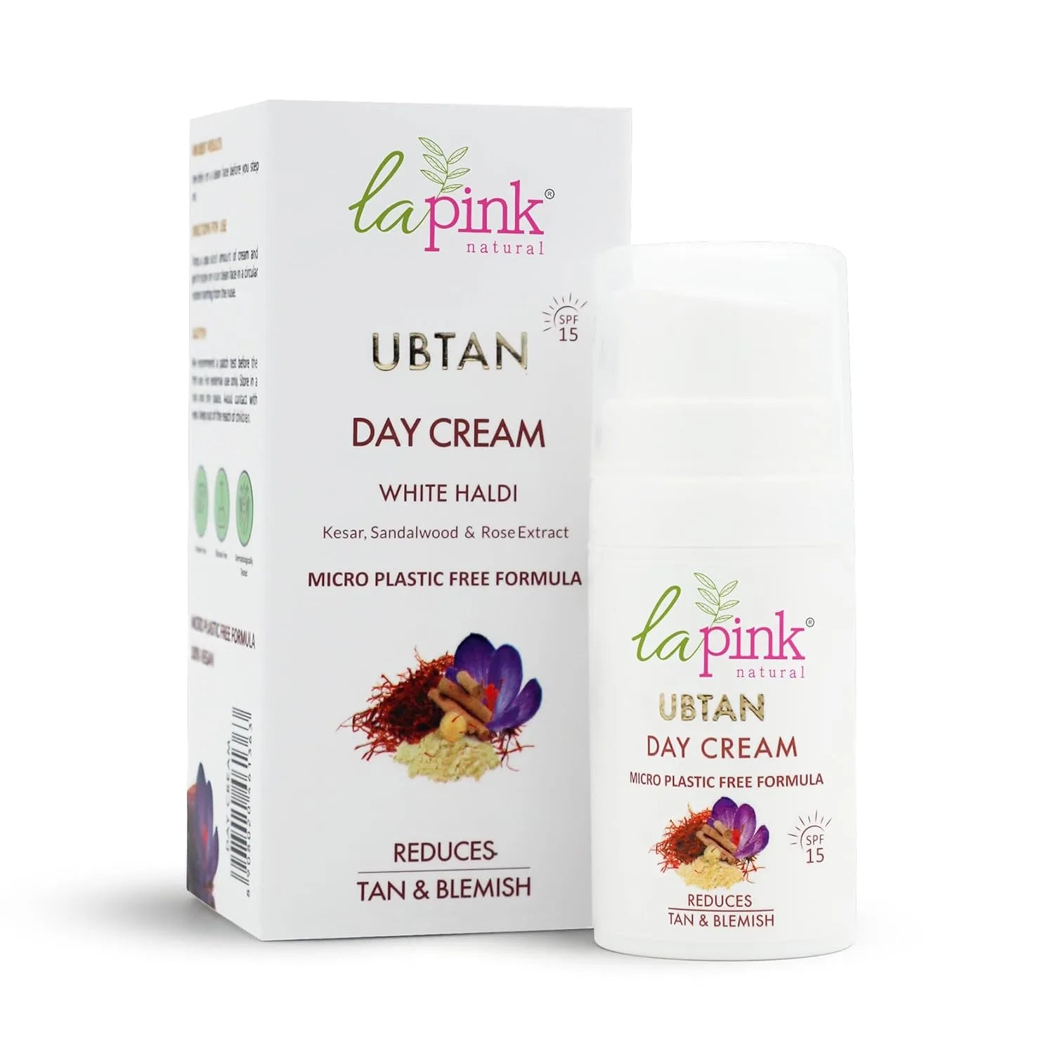Ubtan White Haldi Day Cream With Saffron for Tan Removal