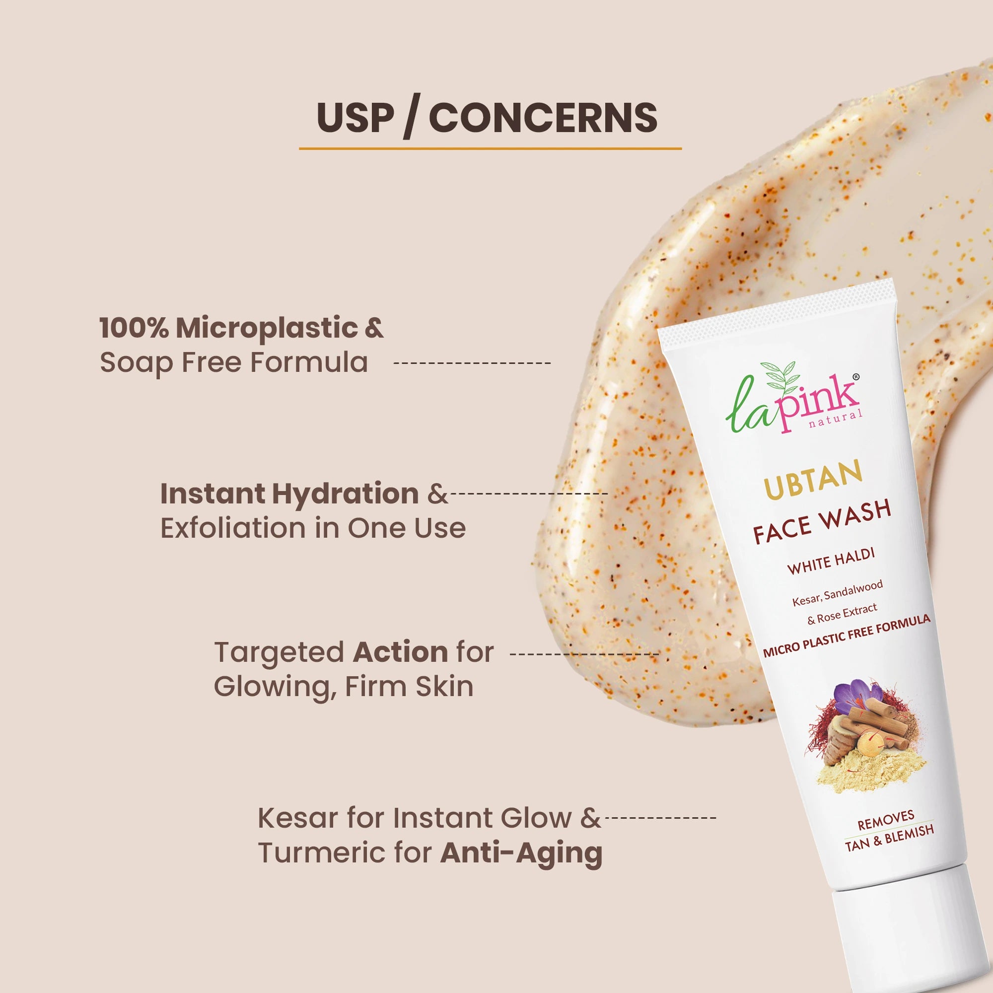 Ubtan Face Wash mini Pack