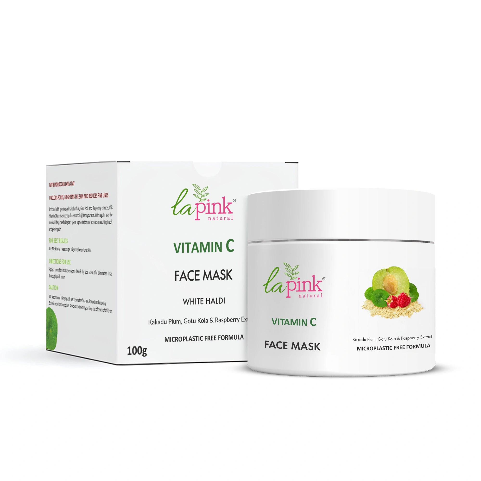 Vitamin C Face Mask with White Haldi for Glowing and Radiant Skin