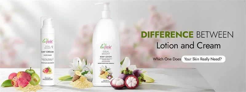 Difference Between Lotion and Cream Which One Does Your Skin Really Need