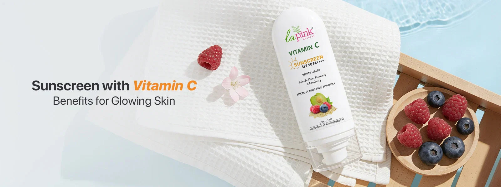 Sunscreen with vitamin C: benefits for glowing skin