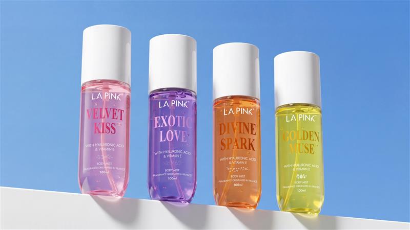 La Pink Introduces its “Juicy” Body Mists Infused with Hyaluronic Acid, Where Fragrance Meets Hydration