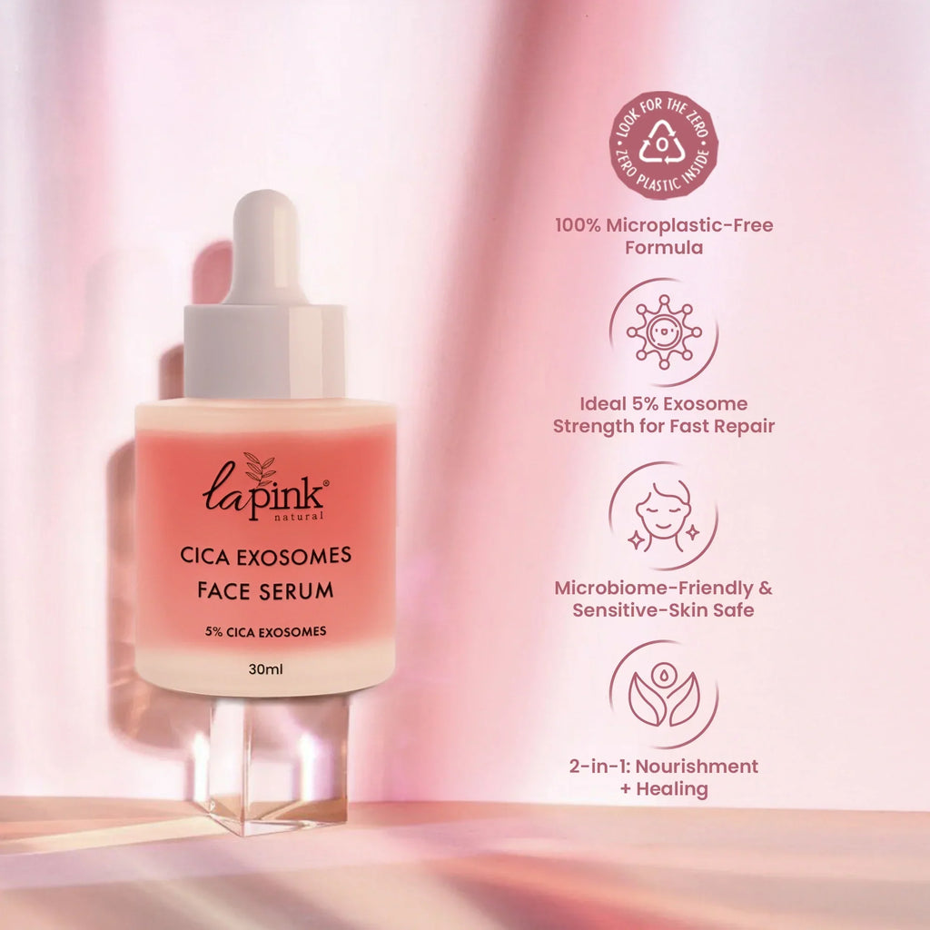 La Pink Launches 5percent CICA Exosomes Serum A Global Vegan Innovation for Resilient, Radiant Skin