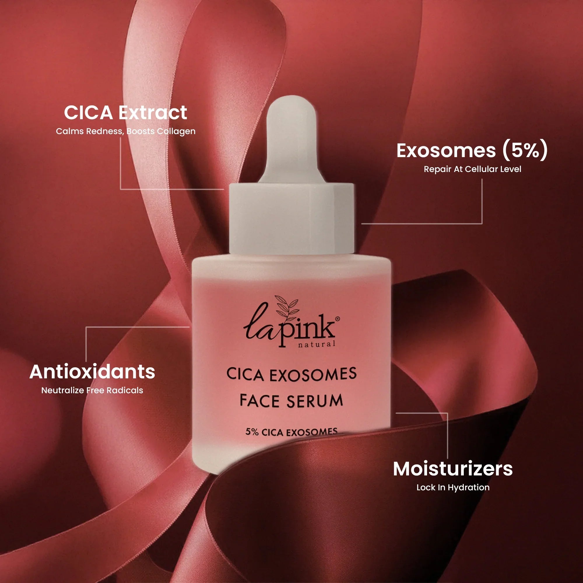 La Pink Launches 5percent CICA Exosomes Serum A Global Vegan Innovation for Resilient, Radiant Skin sportsz