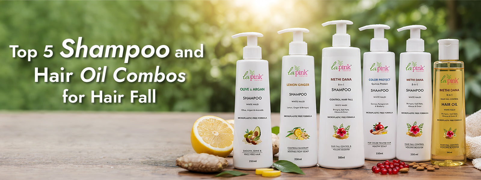 Top 5 Shampoo and Hair Oil Combos for Hair Fall