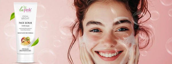 Summer Skin Rescue: La Pink's Exfoliating Face Scrub for Tan Removal and Sun-Kissed Glow