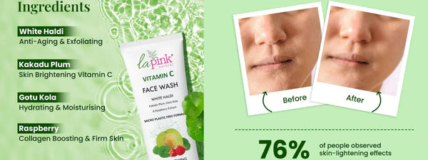The Wonder of Vitamin C Face Wash: Revealing Key Benefits for Glowing Skin